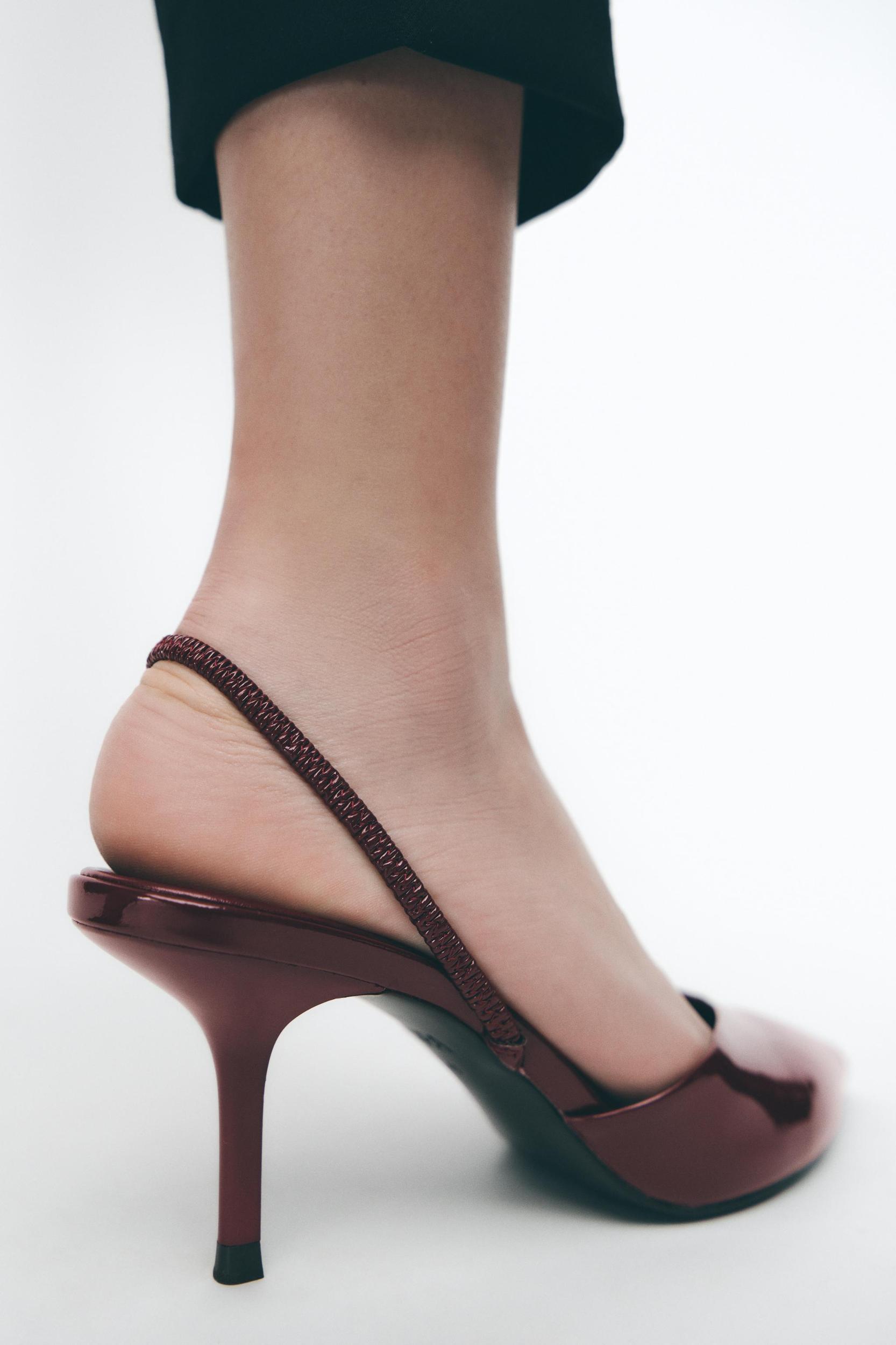 PATENT SLINGBACK PUMPS Product Image