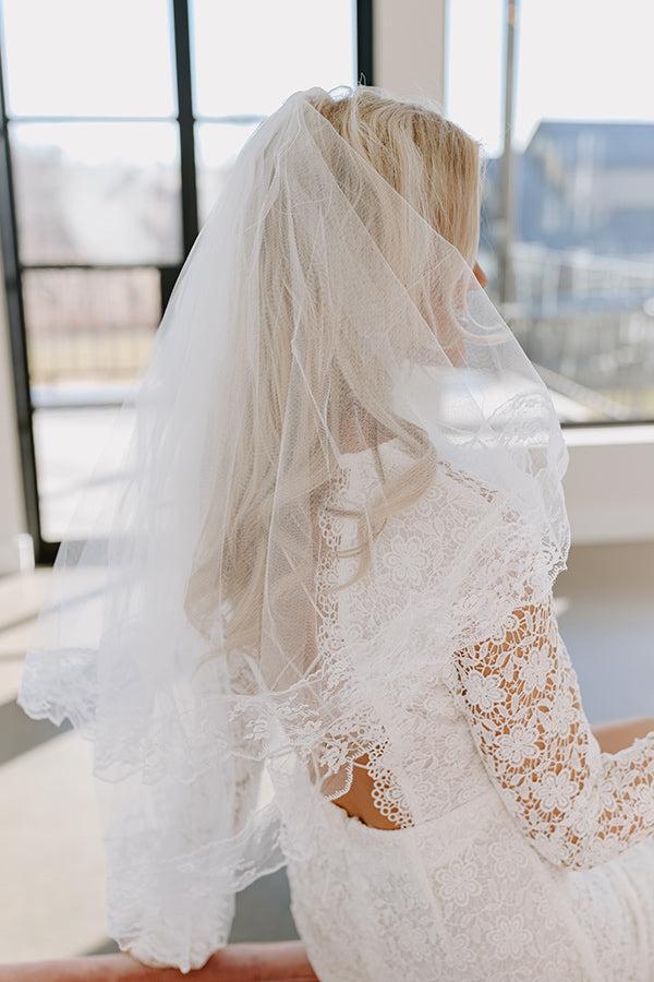 Heart First Lace Veil Product Image
