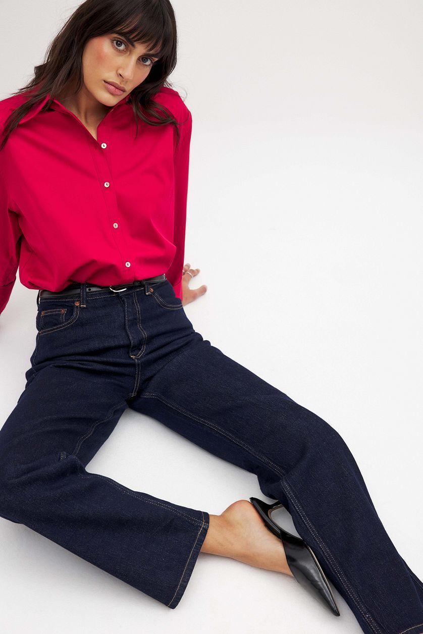 Straight High Waist Jeans Product Image