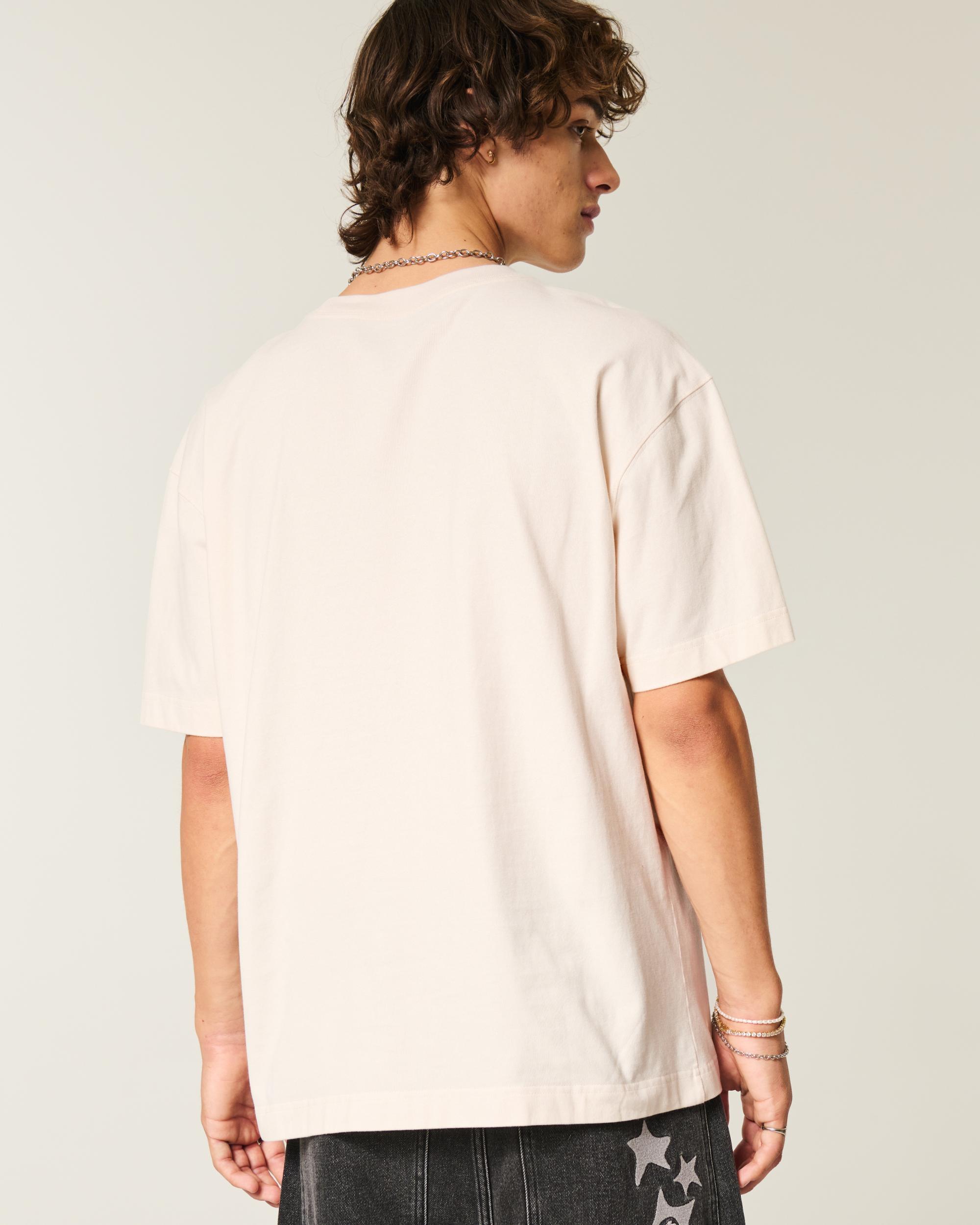 Boxy Heavyweight SpongeBob SquarePants Graphic Tee Product Image