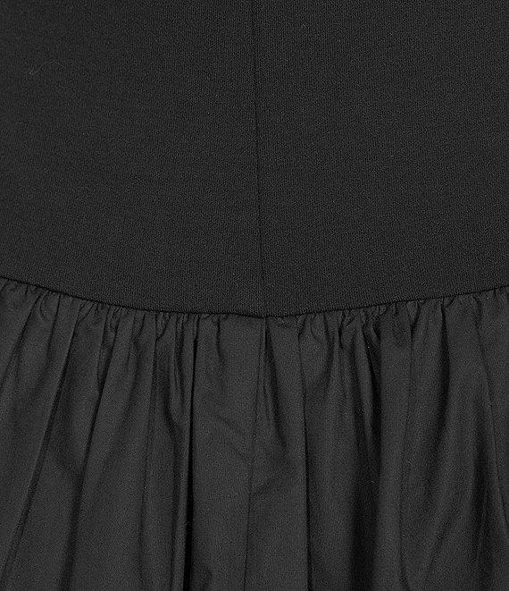 Gianni Bini Beth Crew Neck Sleeveless Bubble Hem Mini Dress Product Image