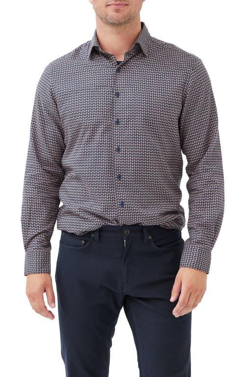 Rodd & Gunn North Cove Long Sleeved Slim Fit Button Down Shirt Product Image