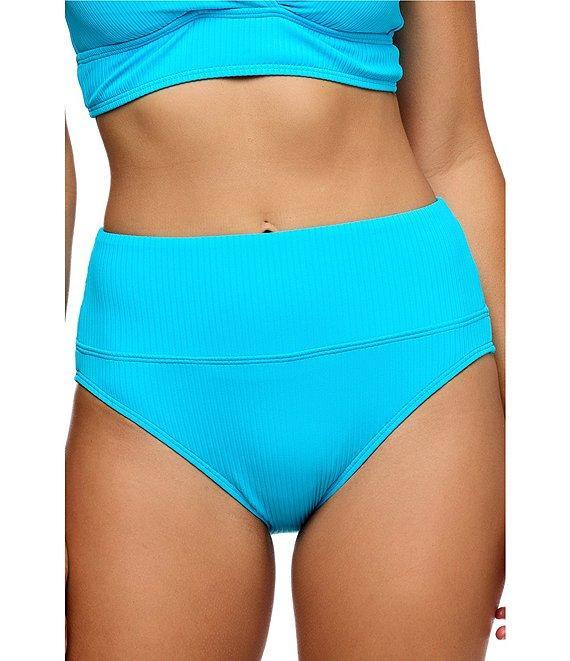 Next by Athena Rib Harmony High Waist Swim Bottom Product Image