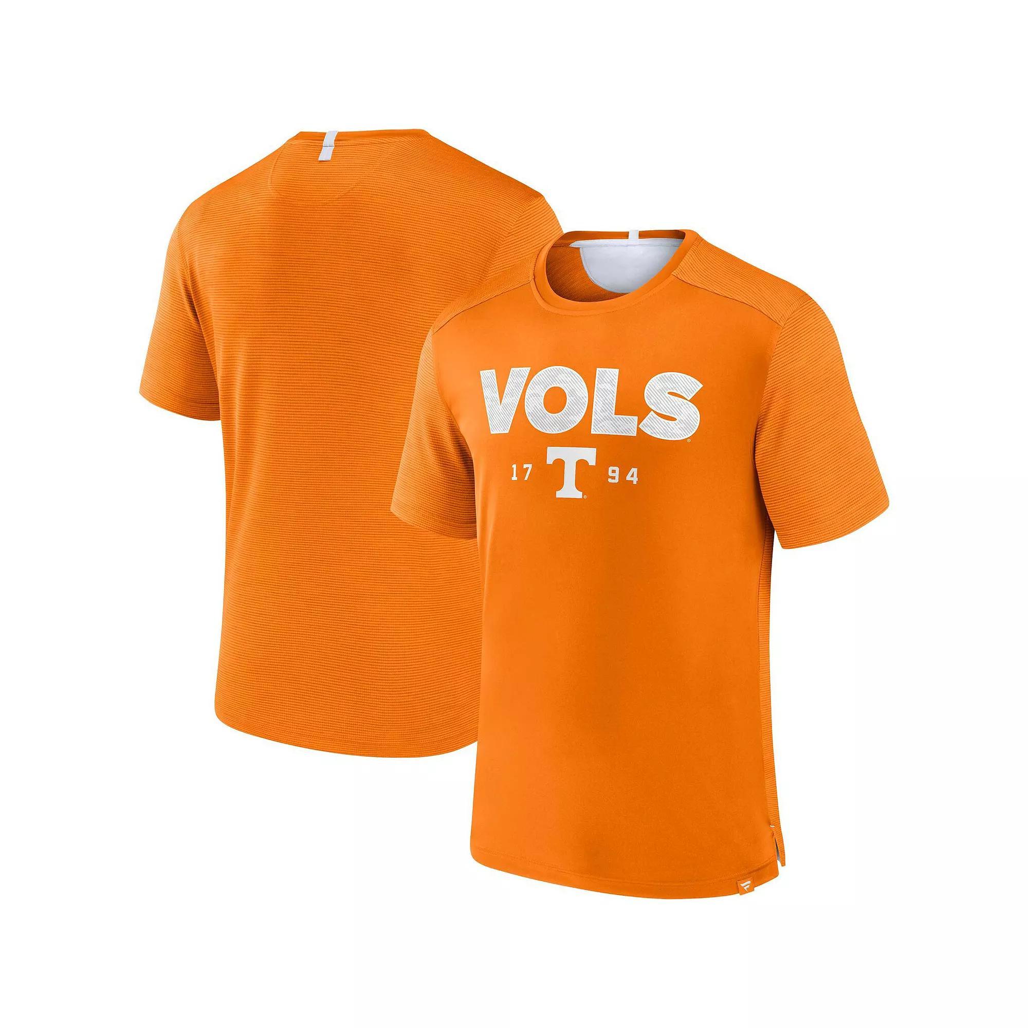 Men's Fanatics Branded  Tennessee Orange Tennessee Volunteers Defender Rush T-Shirt, Size: Medium Product Image