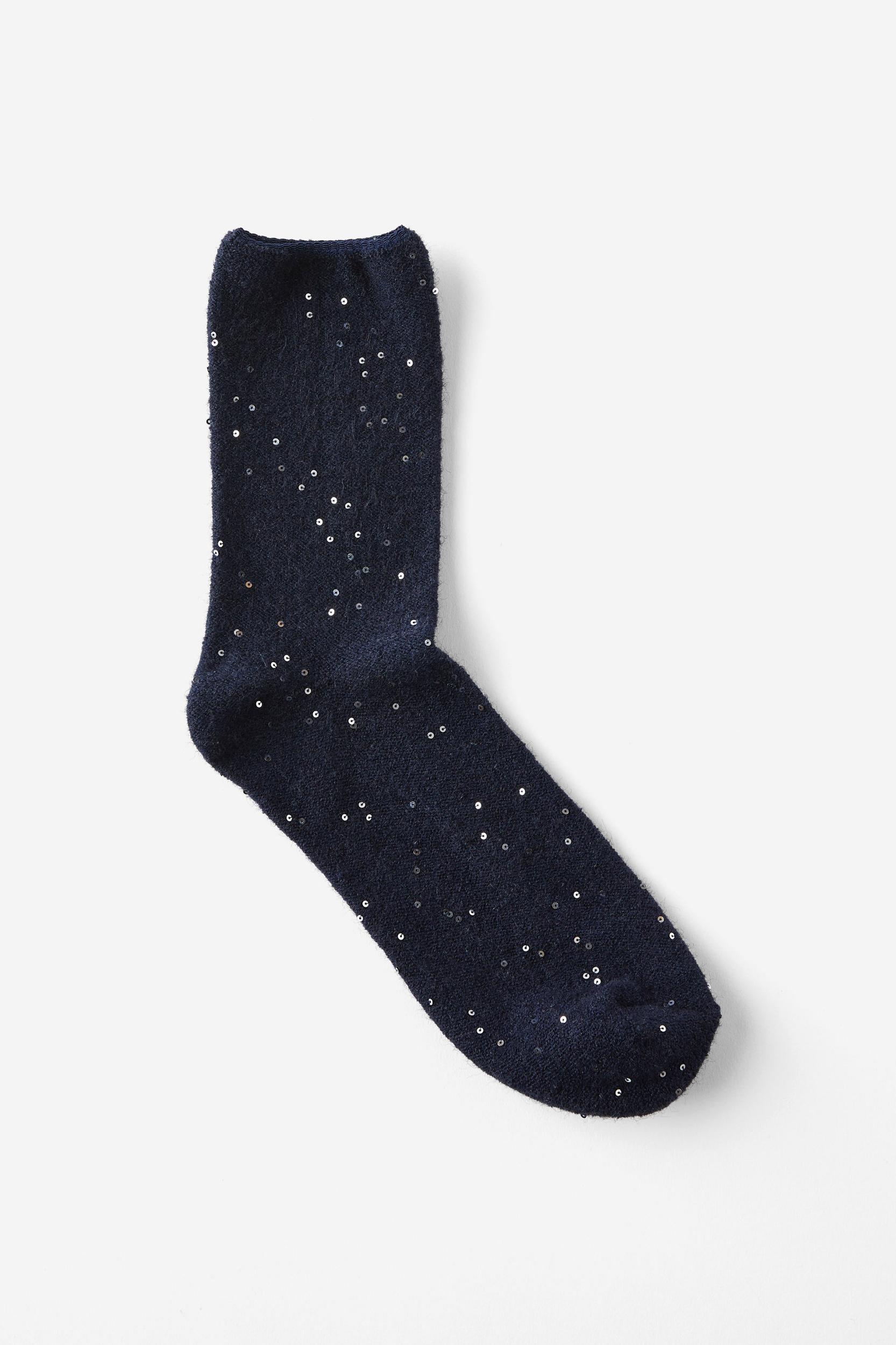 Sequin Sparkle Crew Sock Product Image