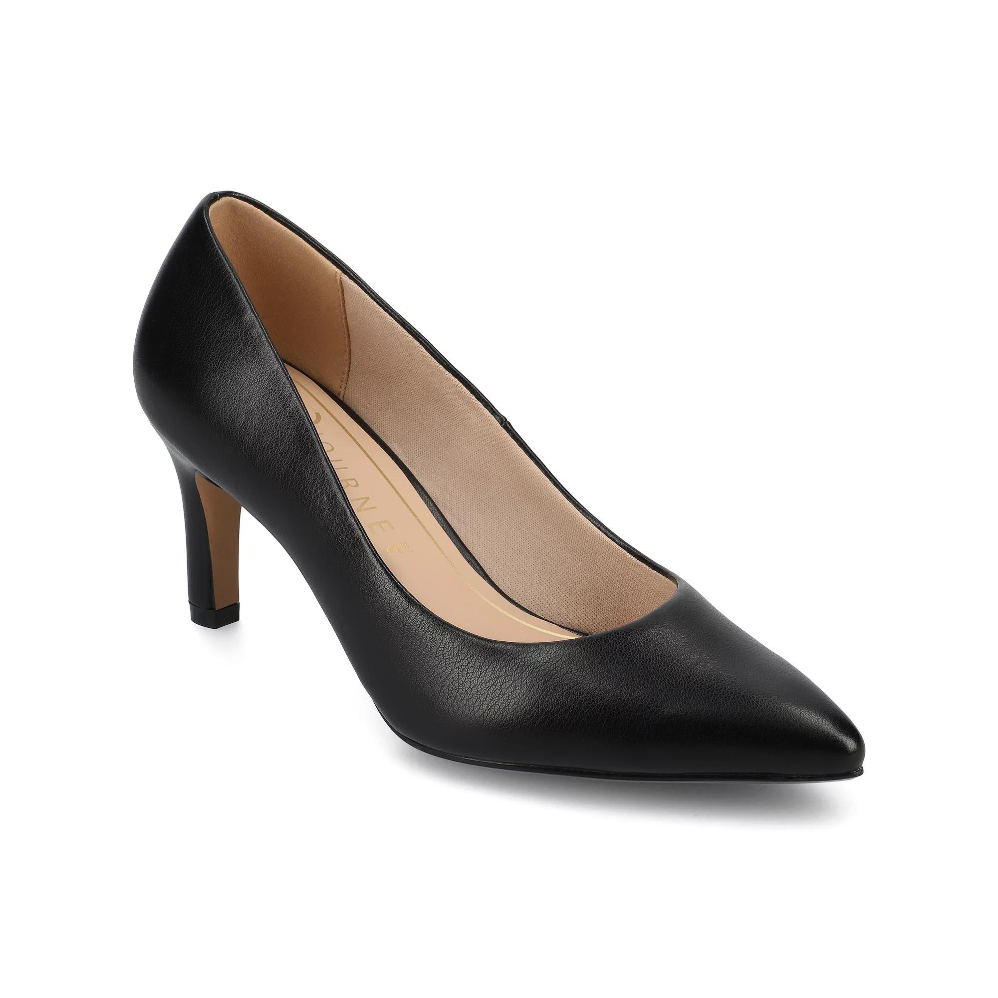 Journee Scylee Slip-On Stiletto Pointed-Toe High Heel Shoes, Womens Product Image
