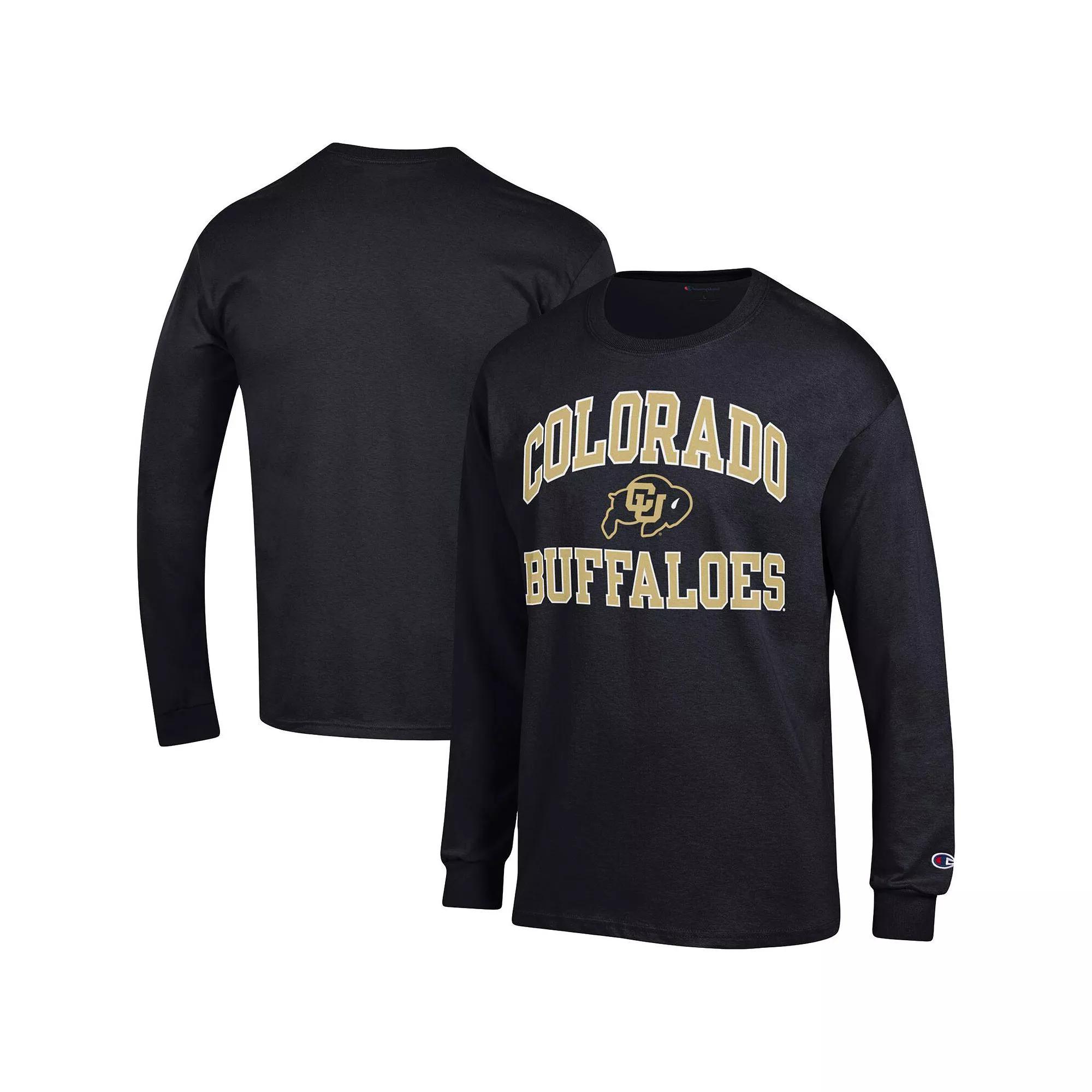 Mens Champion Colorado Buffaloes High Motor Long Sleeve T-Shirt Product Image