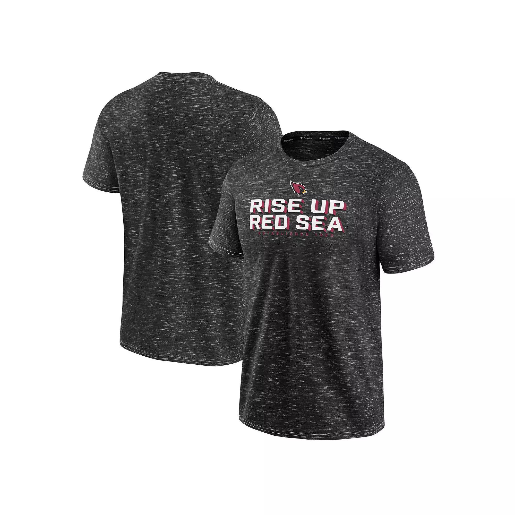 Men's Fanatics Branded Charcoal Arizona Cardinals Component T-Shirt, Size: Small Product Image