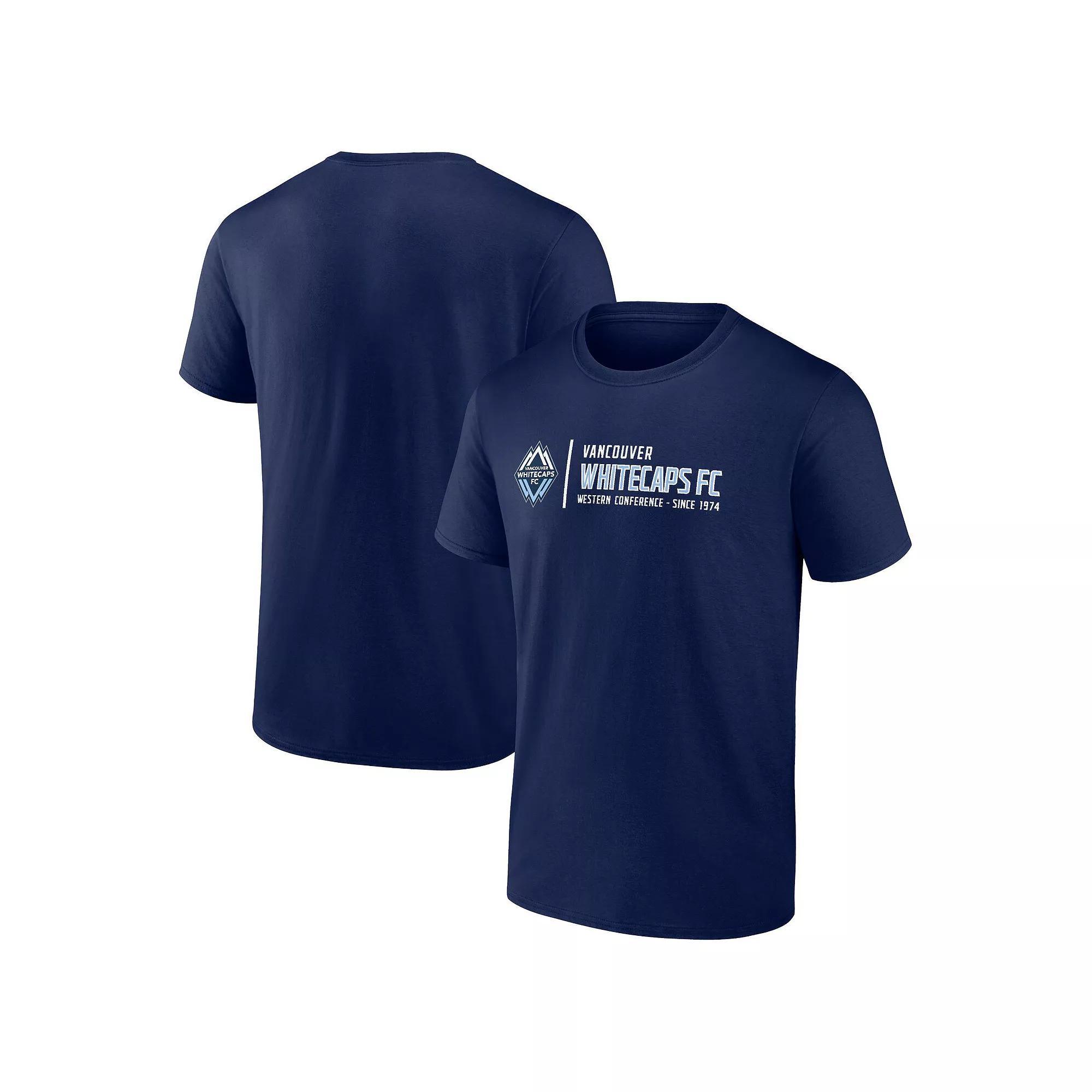 Men's Fanatics Branded Navy Vancouver Whitecaps FC Iconic Team Confidence T-Shirt, Size: 2XL, Vwc Blue Product Image
