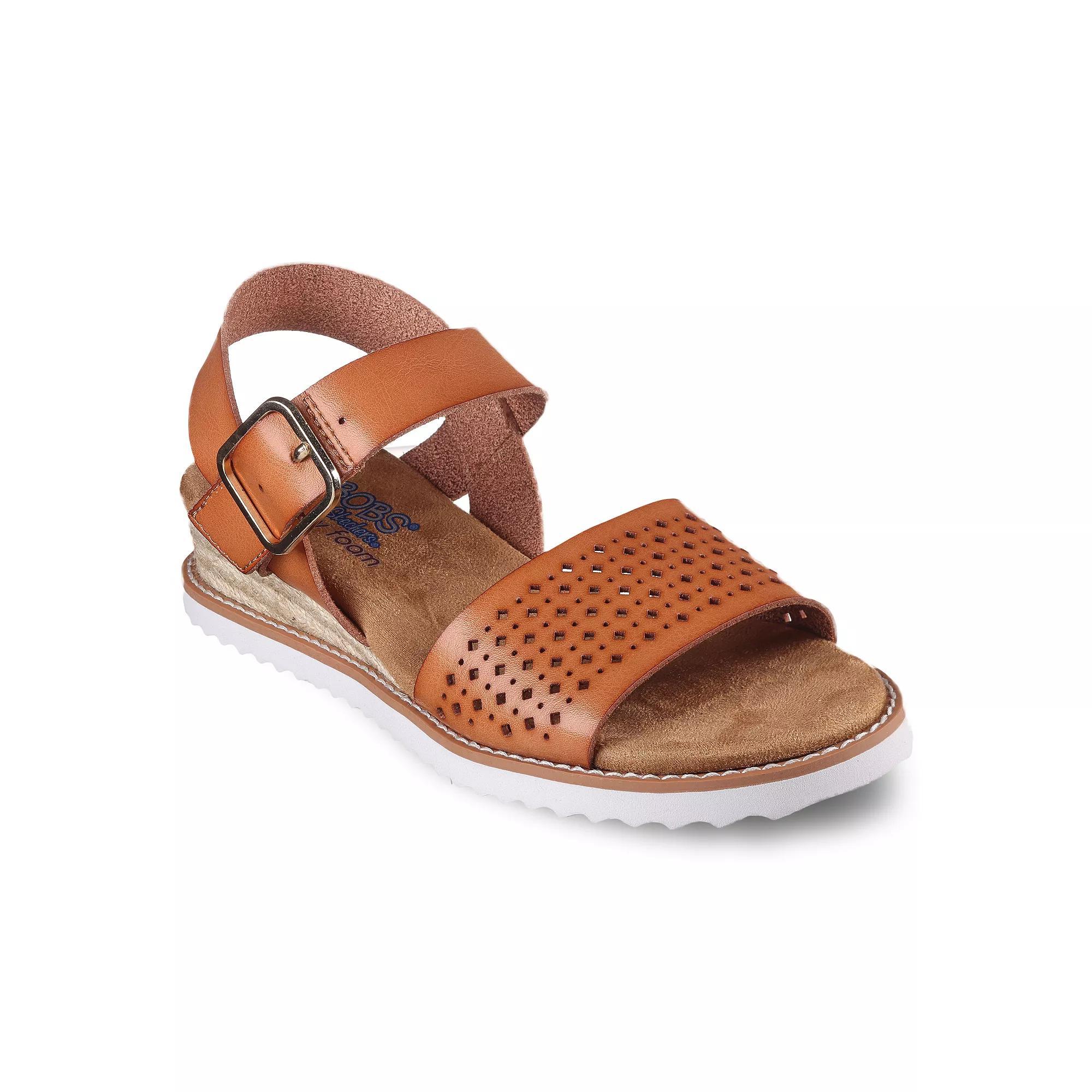 BOBS by Skechers™ Desert Kiss Sunny Flair Women's Sandals, Size: 7.5, Luggage Product Image