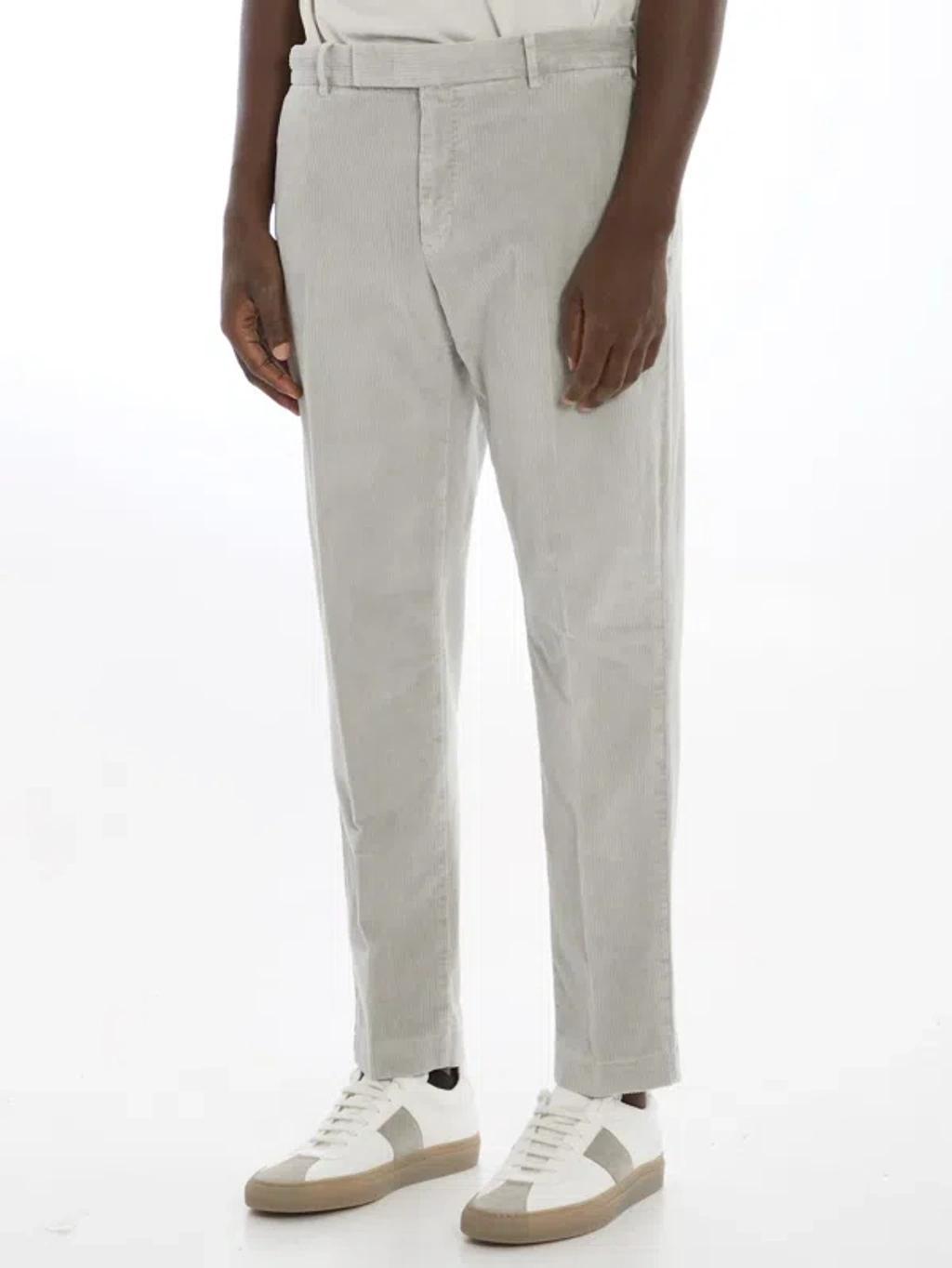 PT TORINO Edge Trousers  In Grey Product Image