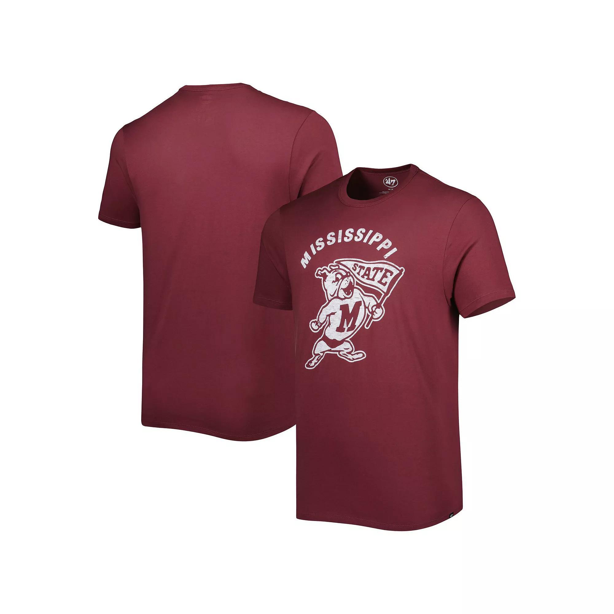 Mens 47 Maroon Mississippi State Bulldogs Premier Franklin T-Shirt Product Image