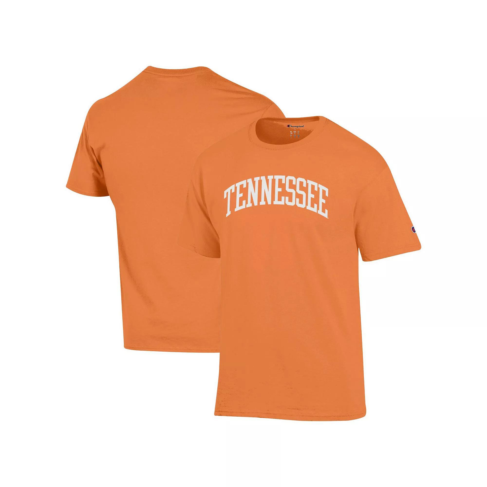Men's Champion  Tennessee Orange Tennessee Volunteers Basic Arch T-Shirt, Size: Small Product Image