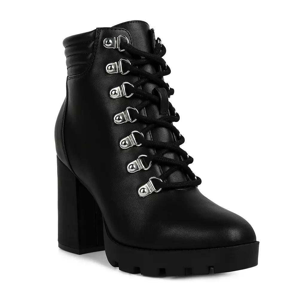 London Rag Hamiltons Womens Heeled Ankle Boots Product Image