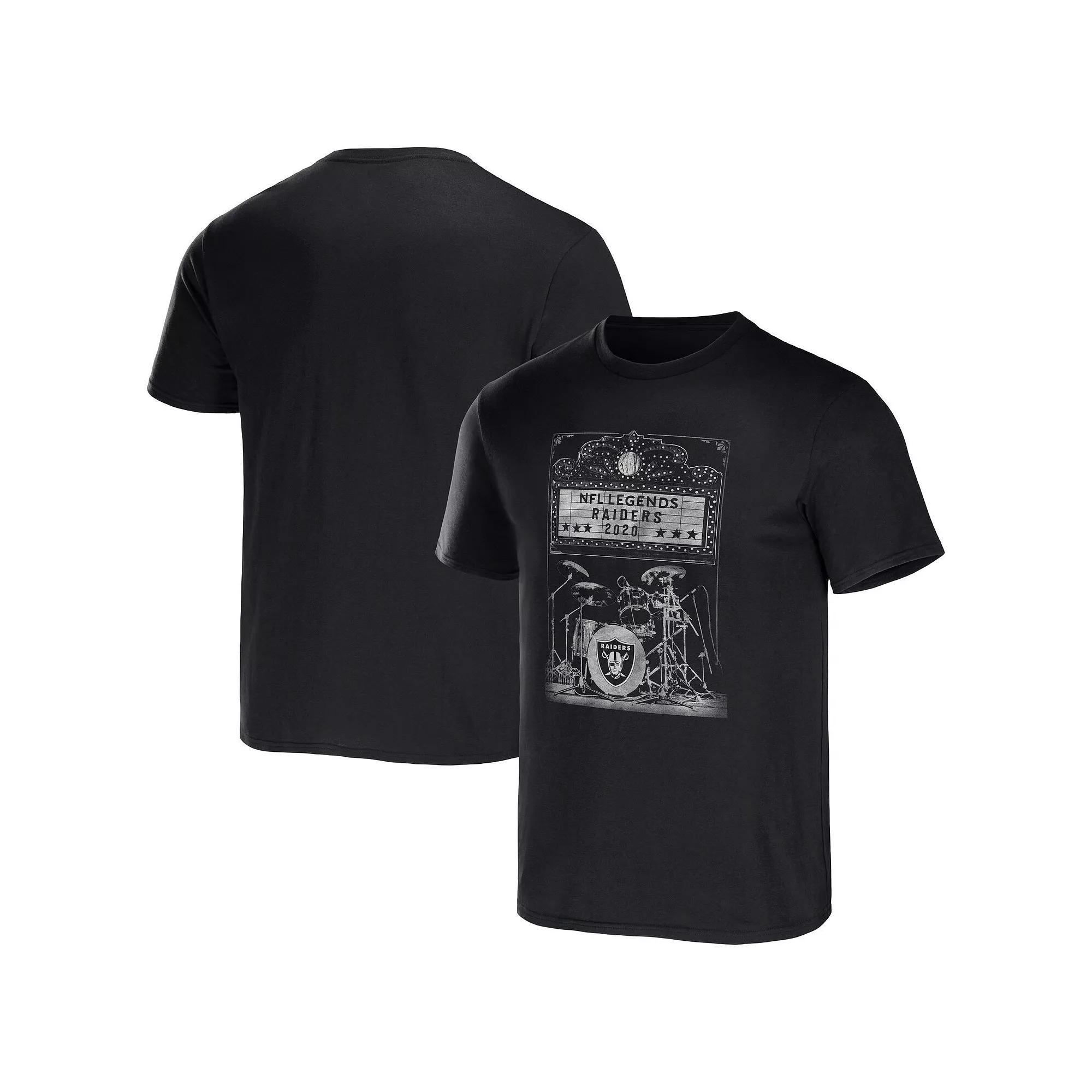 Men's NFL x Darius Rucker Collection by Fanatics Black Houston Texans Band T-Shirt, Size: 2XL Product Image