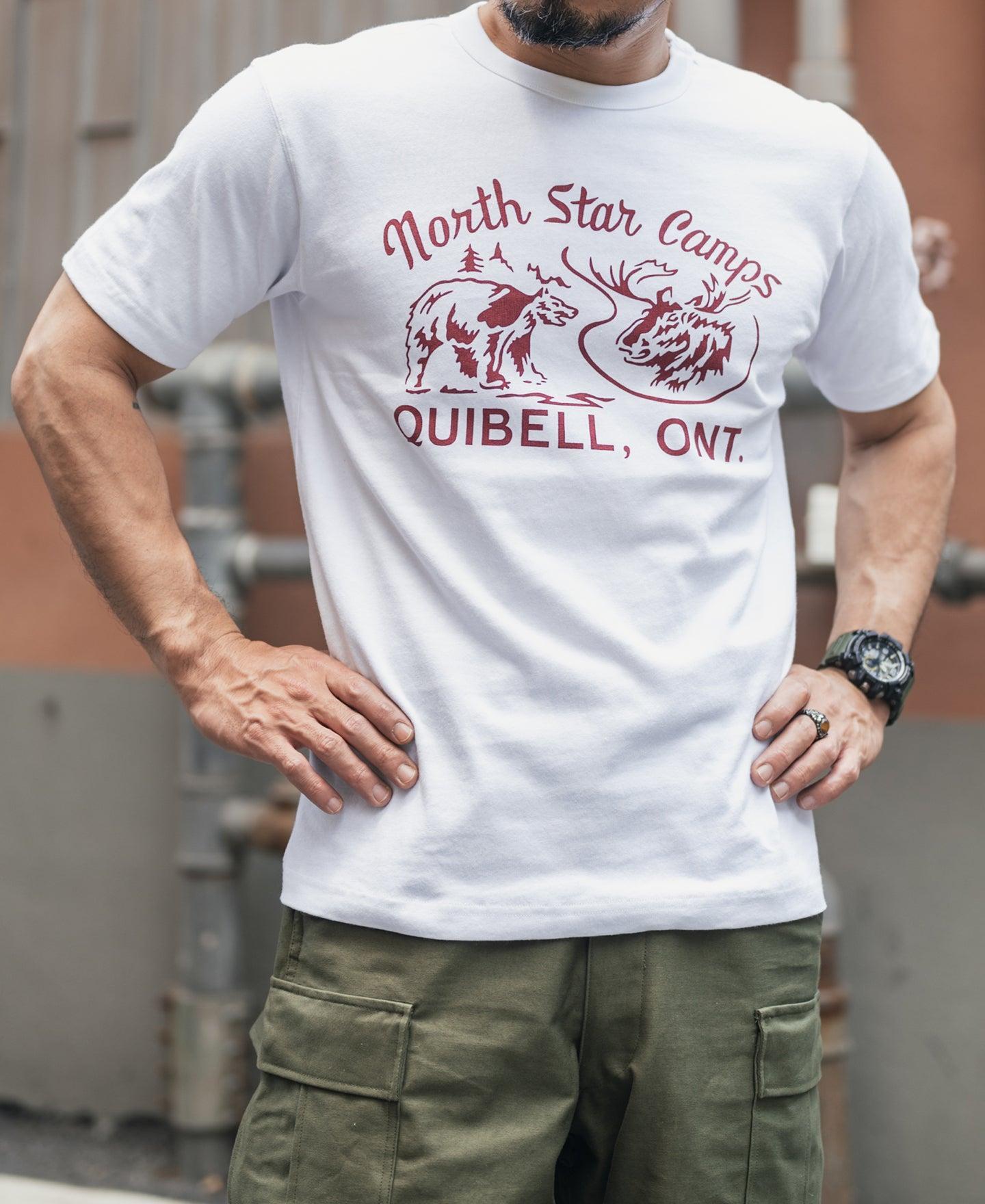 North Star Camp Graphic Jersey T-Shirt - White Product Image