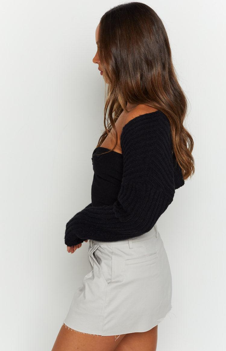 Harleigh Cream Chino Mini Skirt Product Image