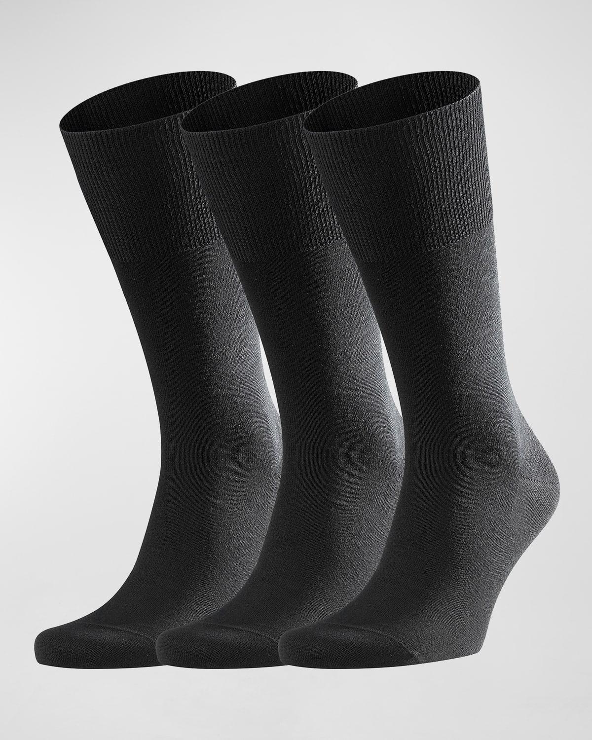 Mens Airport 3-Pack Crew Sock Bundle Product Image
