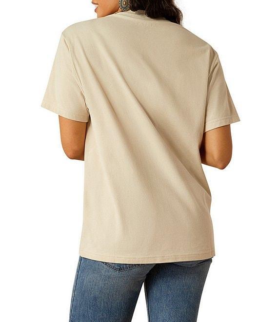 Ariat Wild Botanical Metallic Embroidered Loose-Fit T-Shirt Product Image