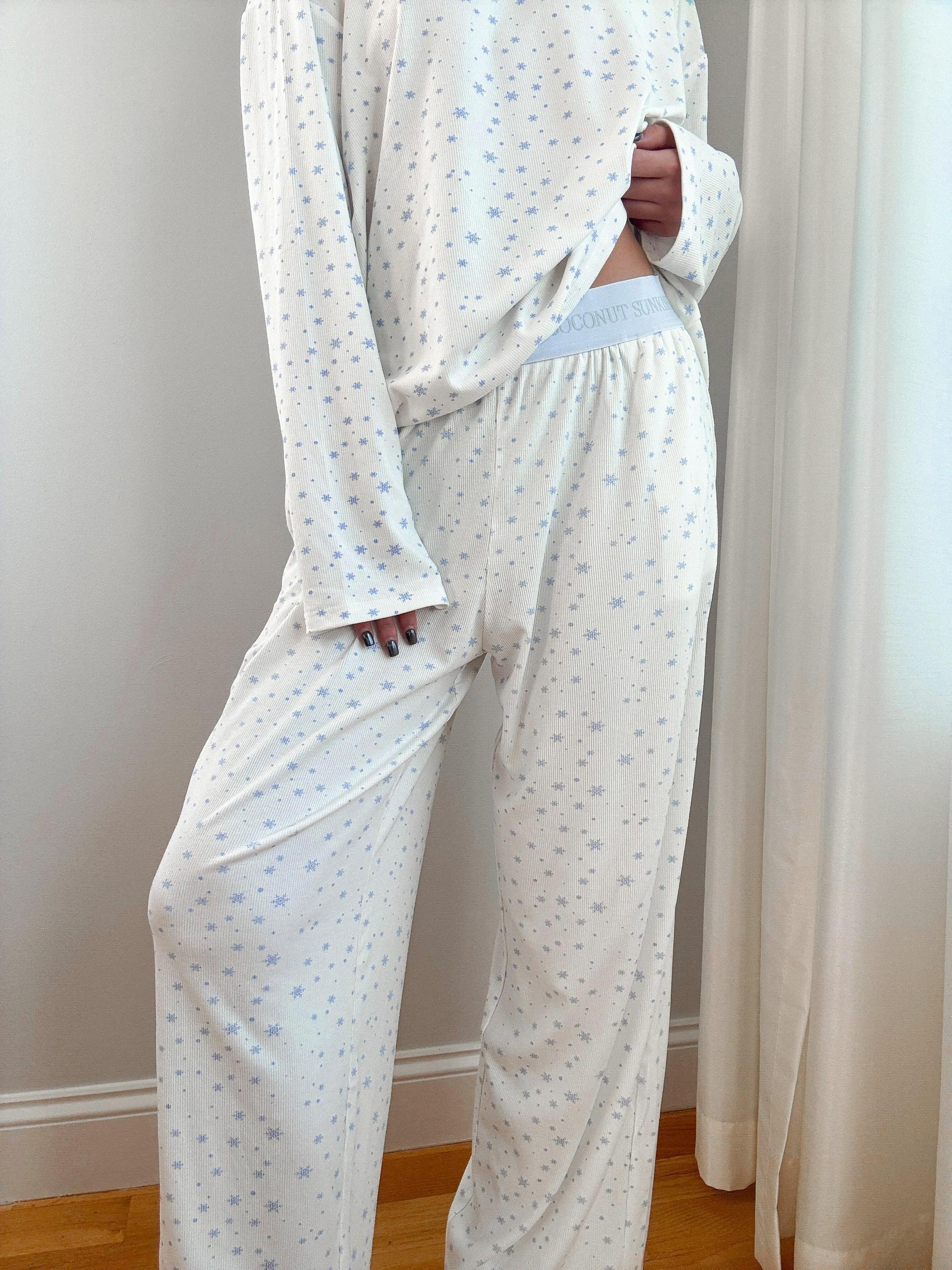 Snowflake Sunkissedcoconut Pajama Pants Product Image