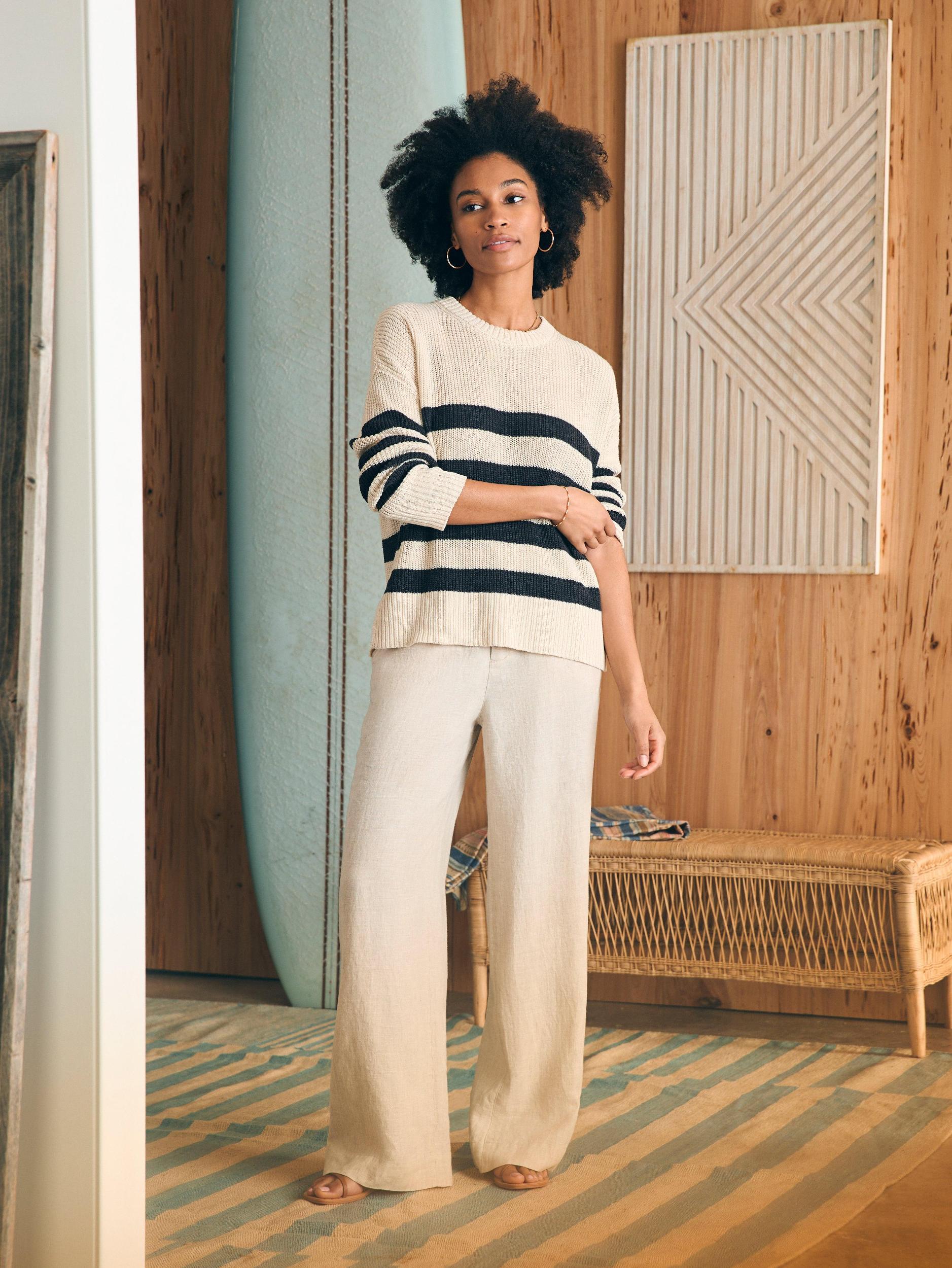 Monterey Linen Pant - Flax Female Product Image