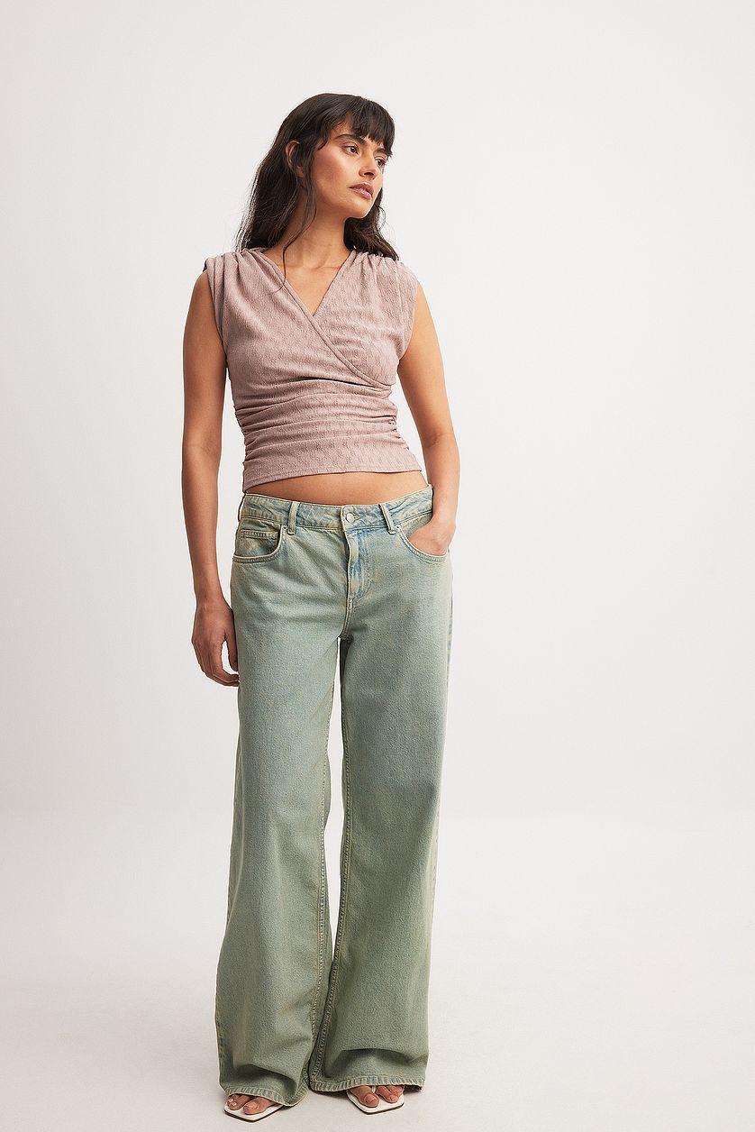 Overlap Sleeveless Top Product Image