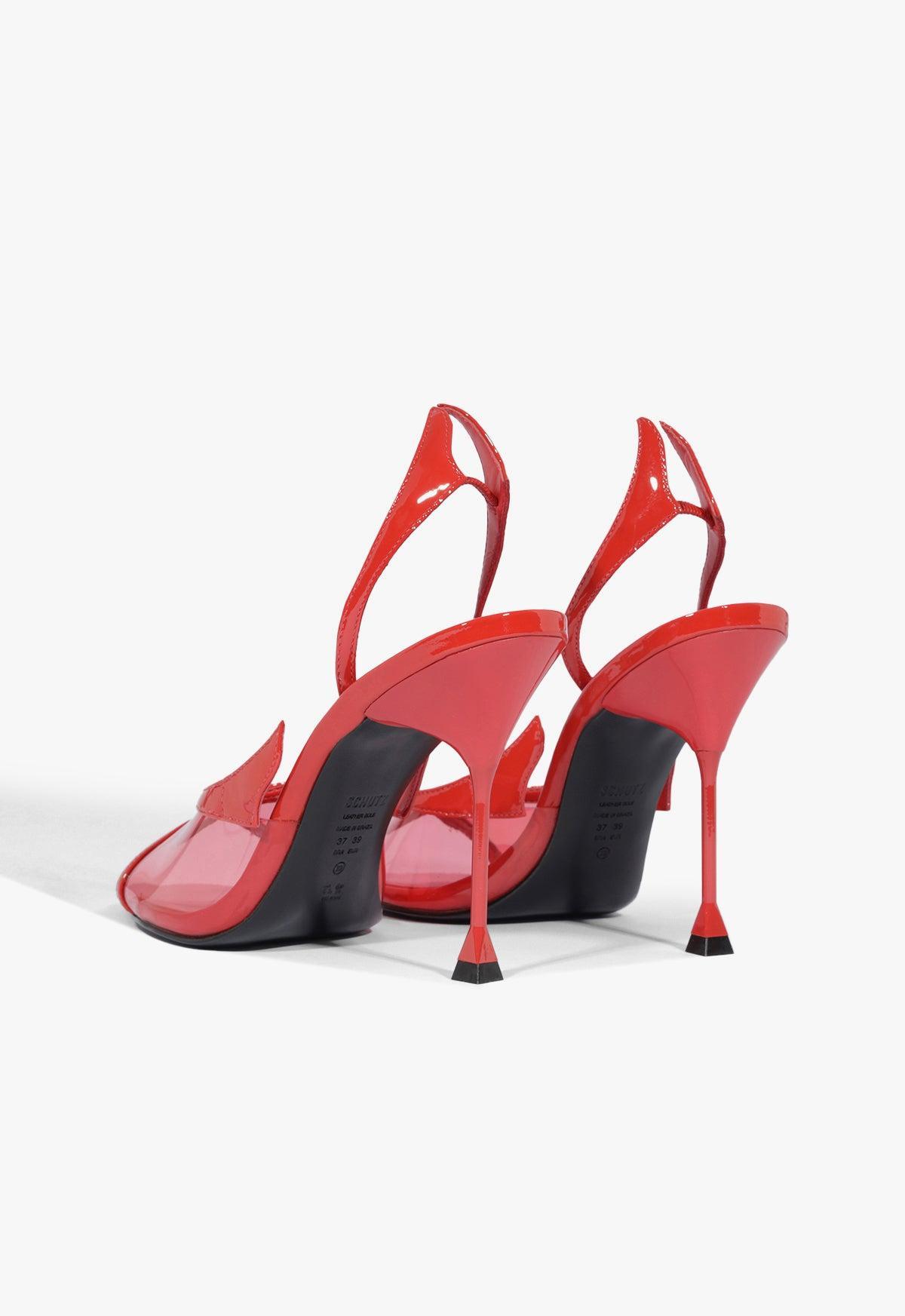 Zya Sling Patent Leather Sandal Product Image