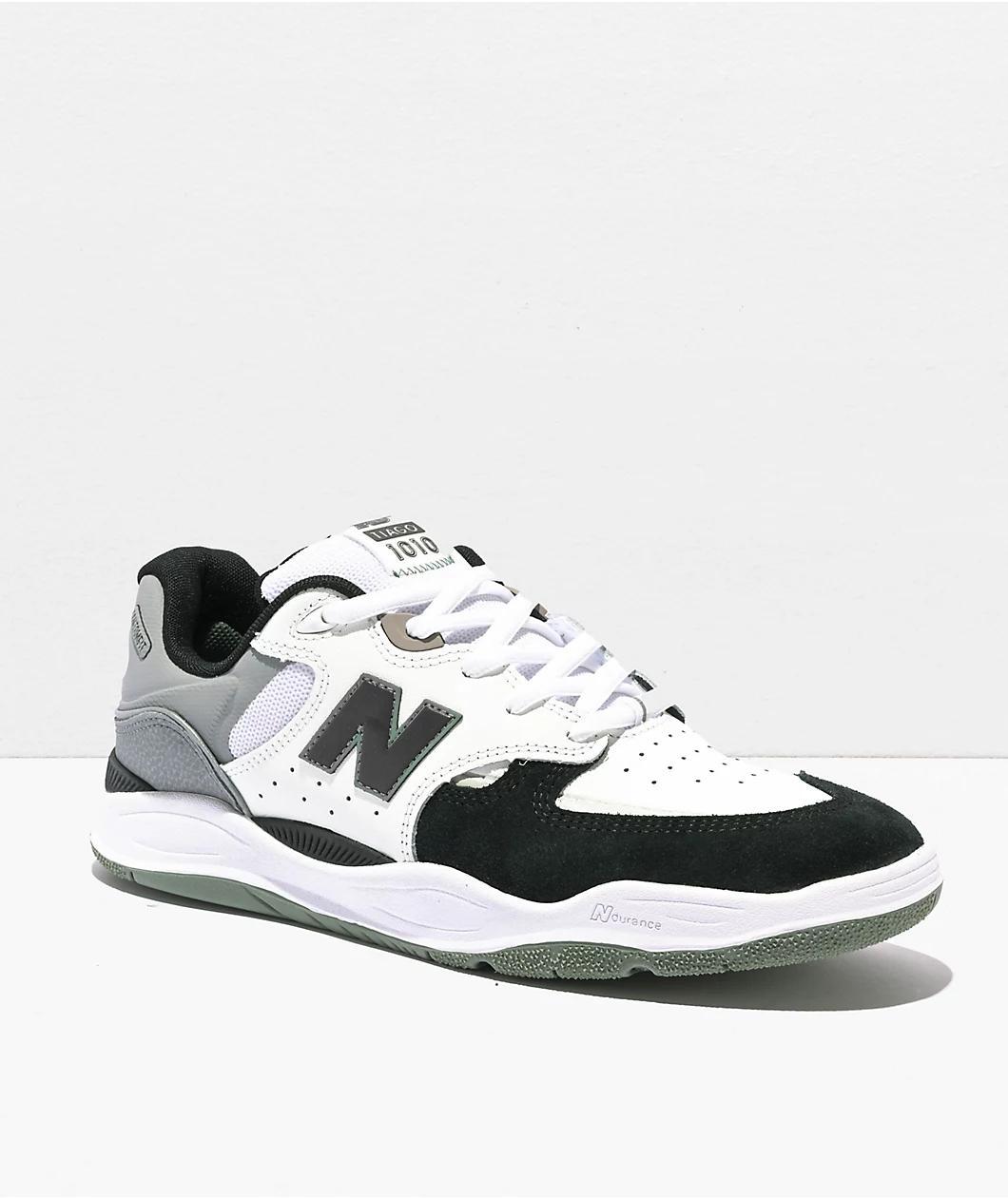 New Balance Numeric Tiago 1010 Black & White Skate Shoes Product Image