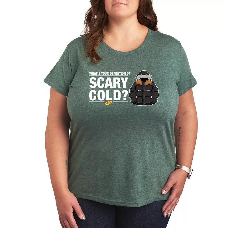 Plus Seinfeld Definition Scary Cold Graphic Tee, Womens Product Image