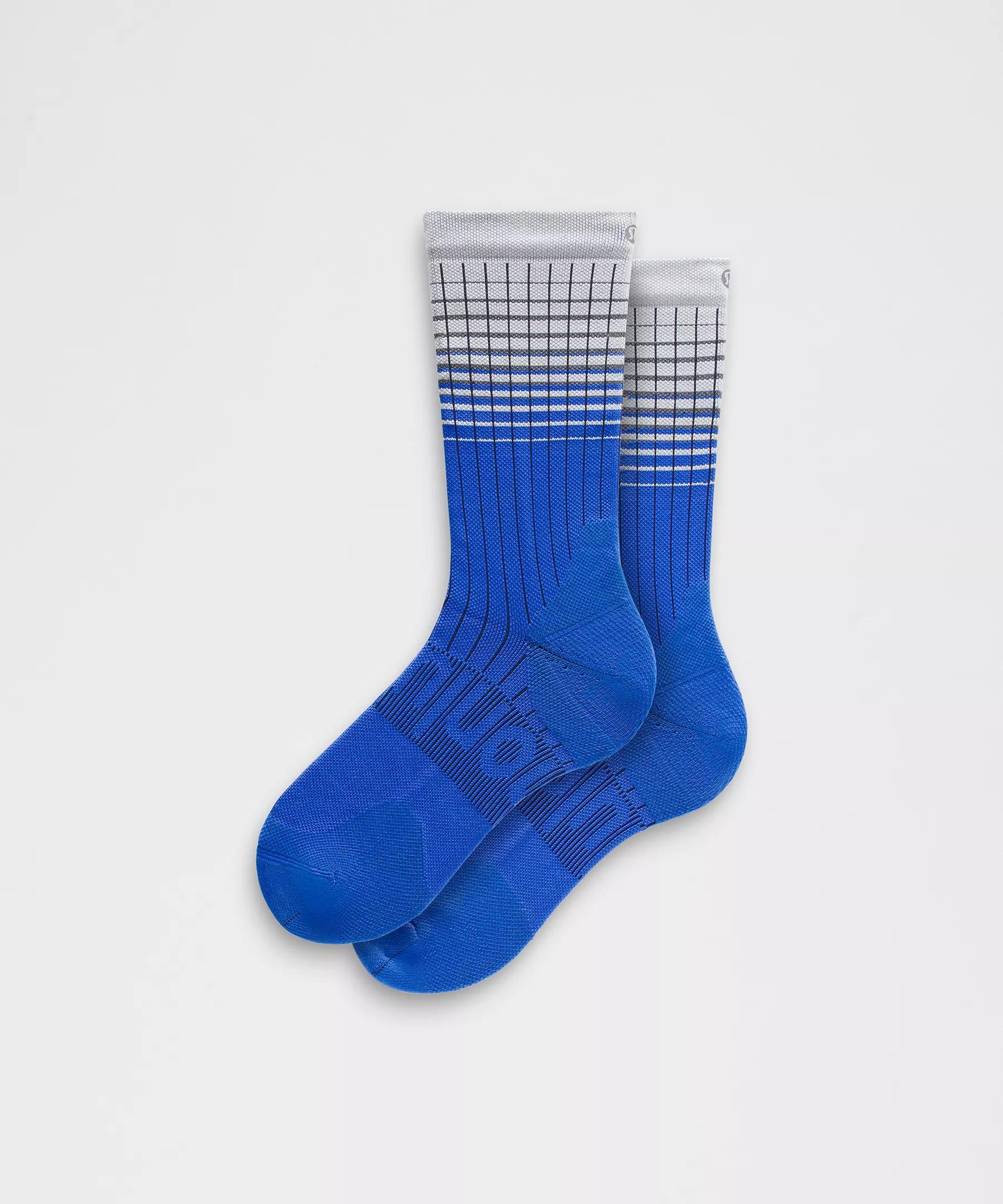 Men's Power Stride Crew Socks *Reflective Product Image
