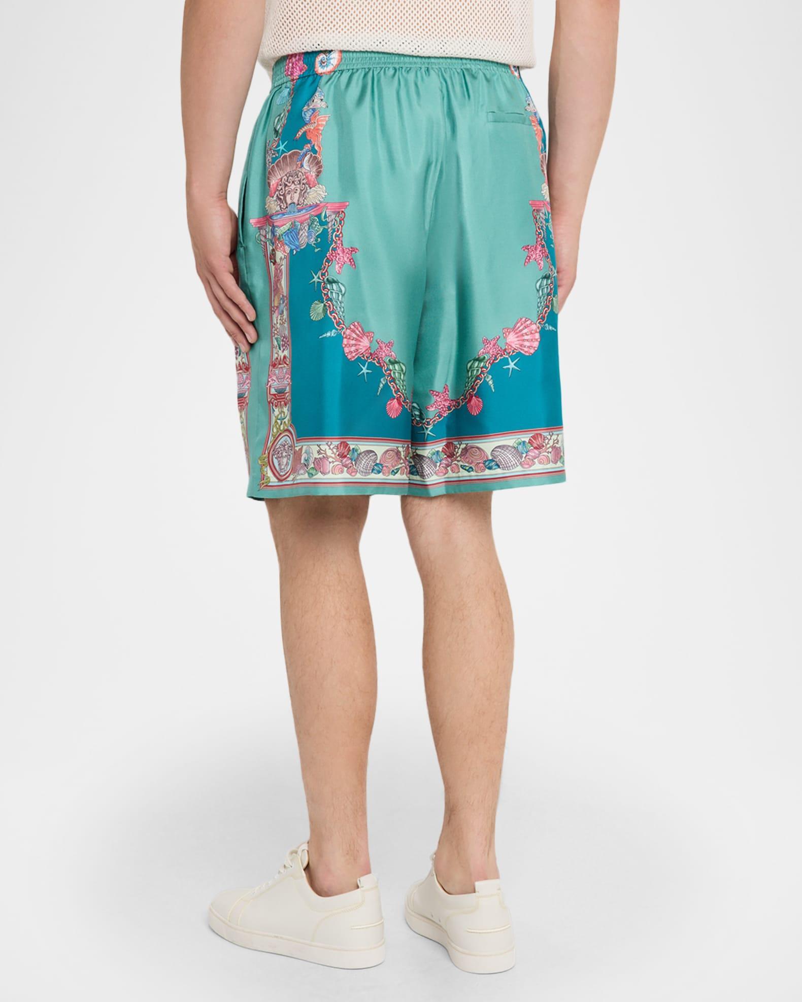 Men's La Vacanza Silk Twill Pull-On Shorts Product Image