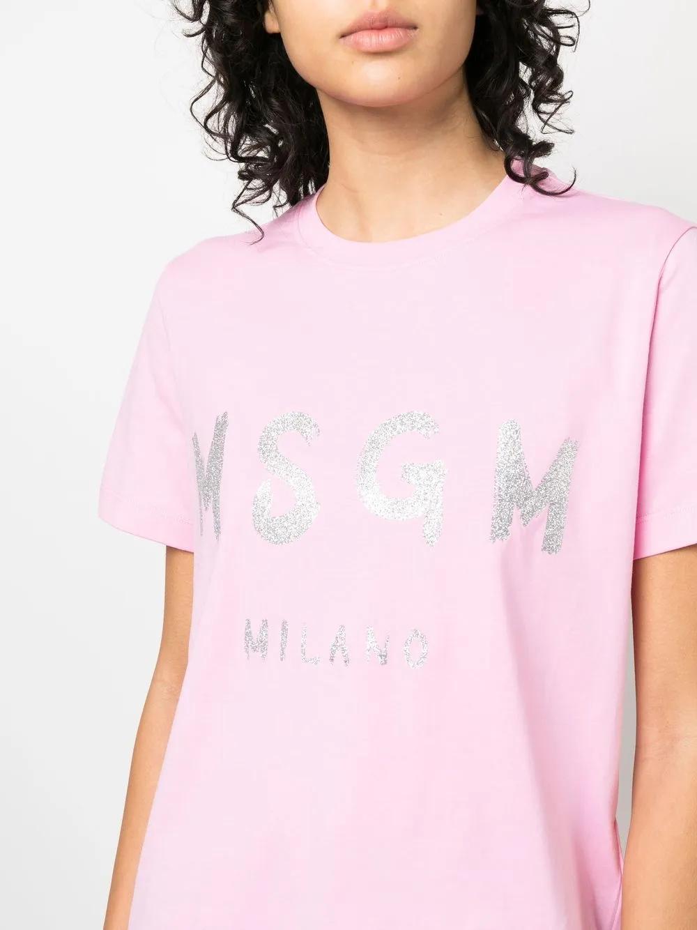 logo-print short-sleeved T-shirt Product Image
