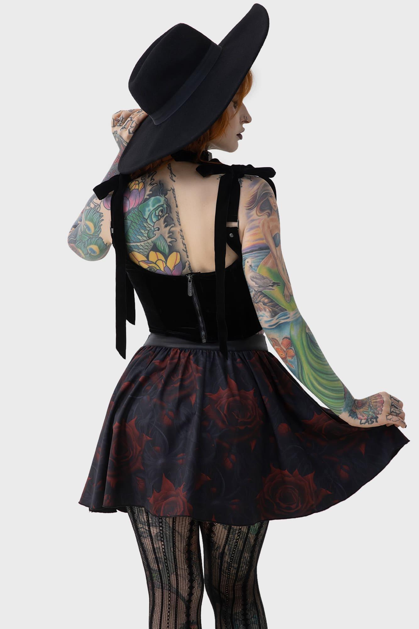 Blood Rose Skirt Female Product Image