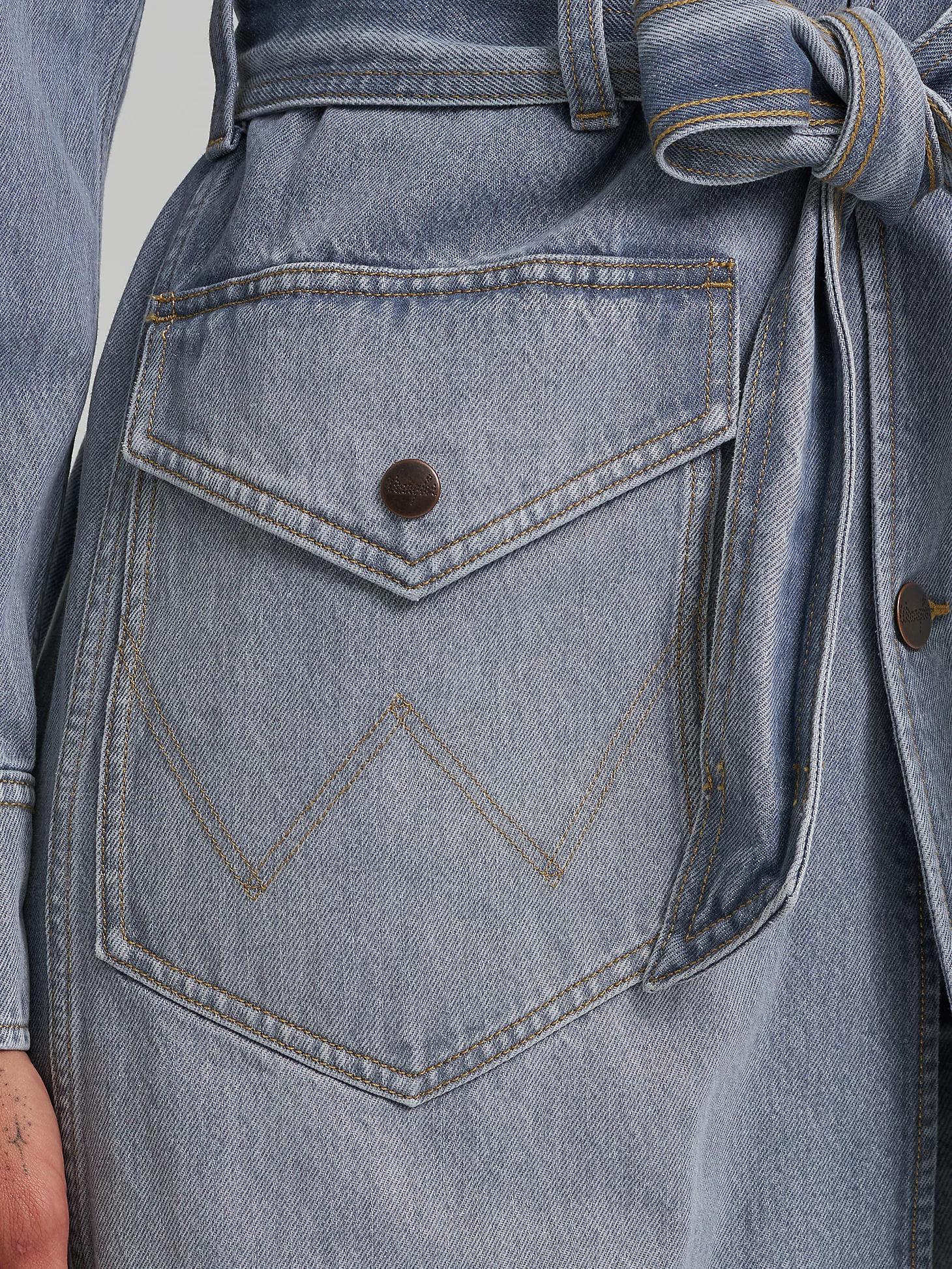 Women's Denim Trench | Women's JACKETS & OUTERWEAR | Wrangler® Product Image