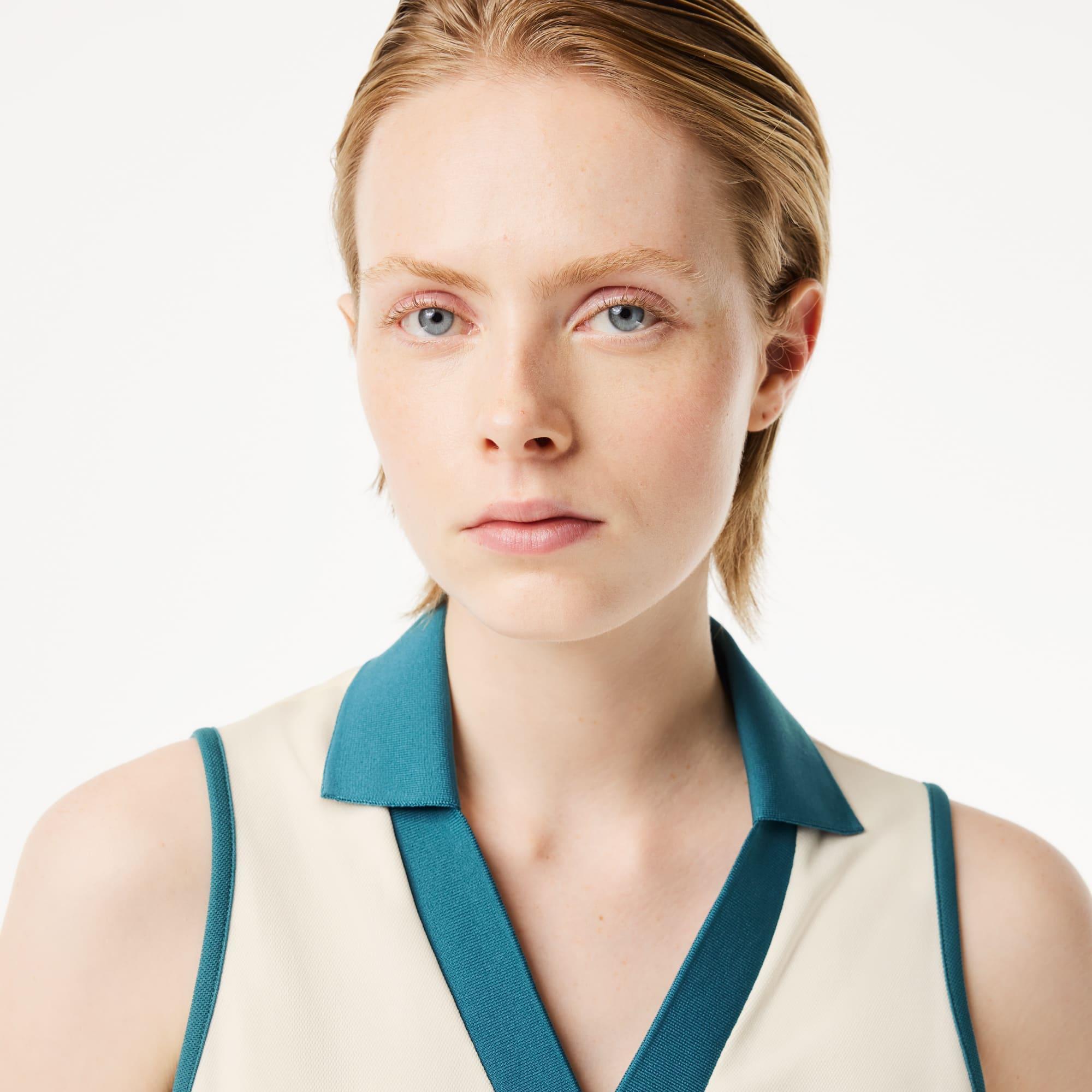 Women's Slim Fit Ultra Dry Sleeveless Tennis Polo Product Image