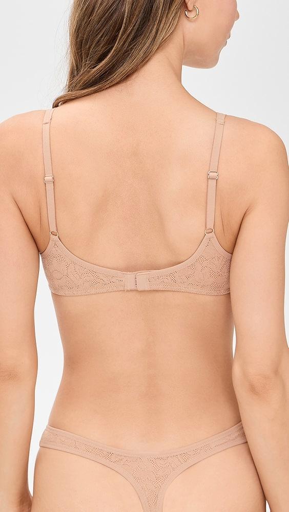 Eberjey Soft Stretch Recycled Lace Thong | Shopbop Product Image