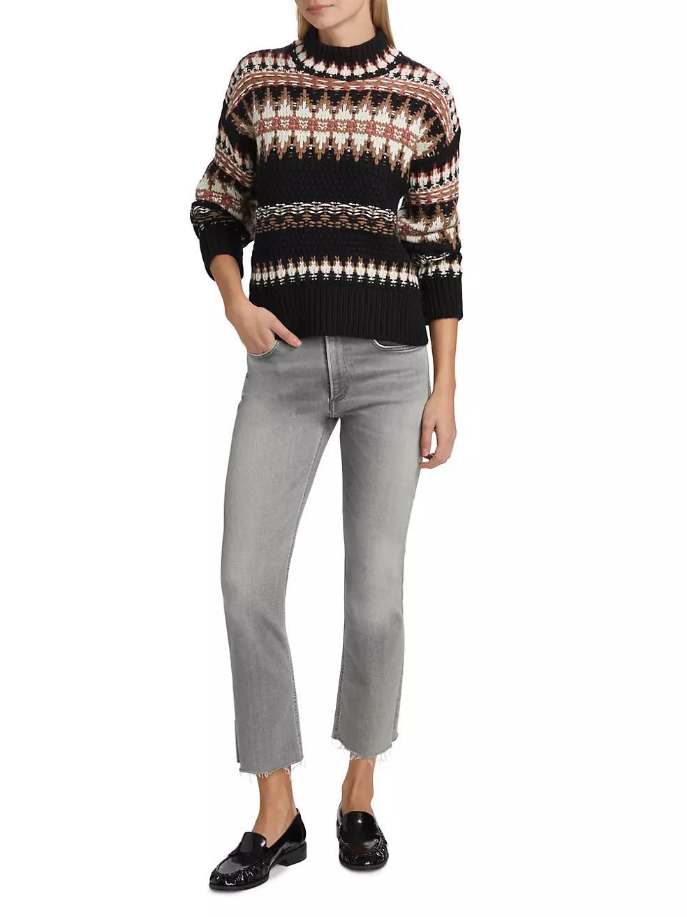 Isola Boot-Cut Crop Jeans Product Image