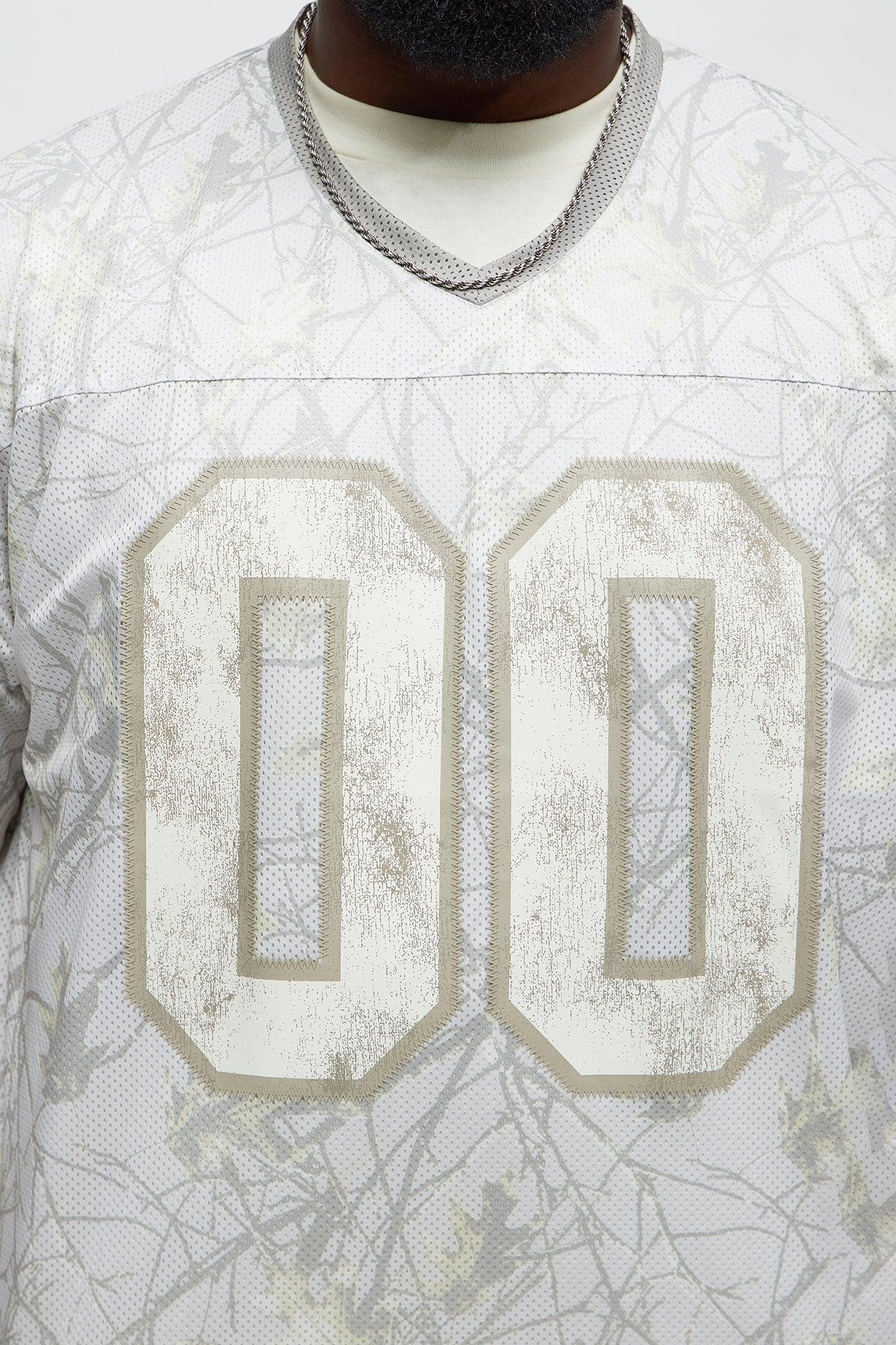 Short Sleeve Camo Jersey - Cream Product Image