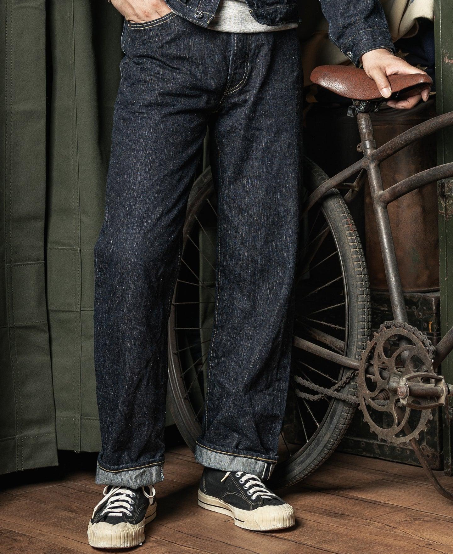 S801XX 1943 War Simplified Model Selvedge Denim Jeans Product Image