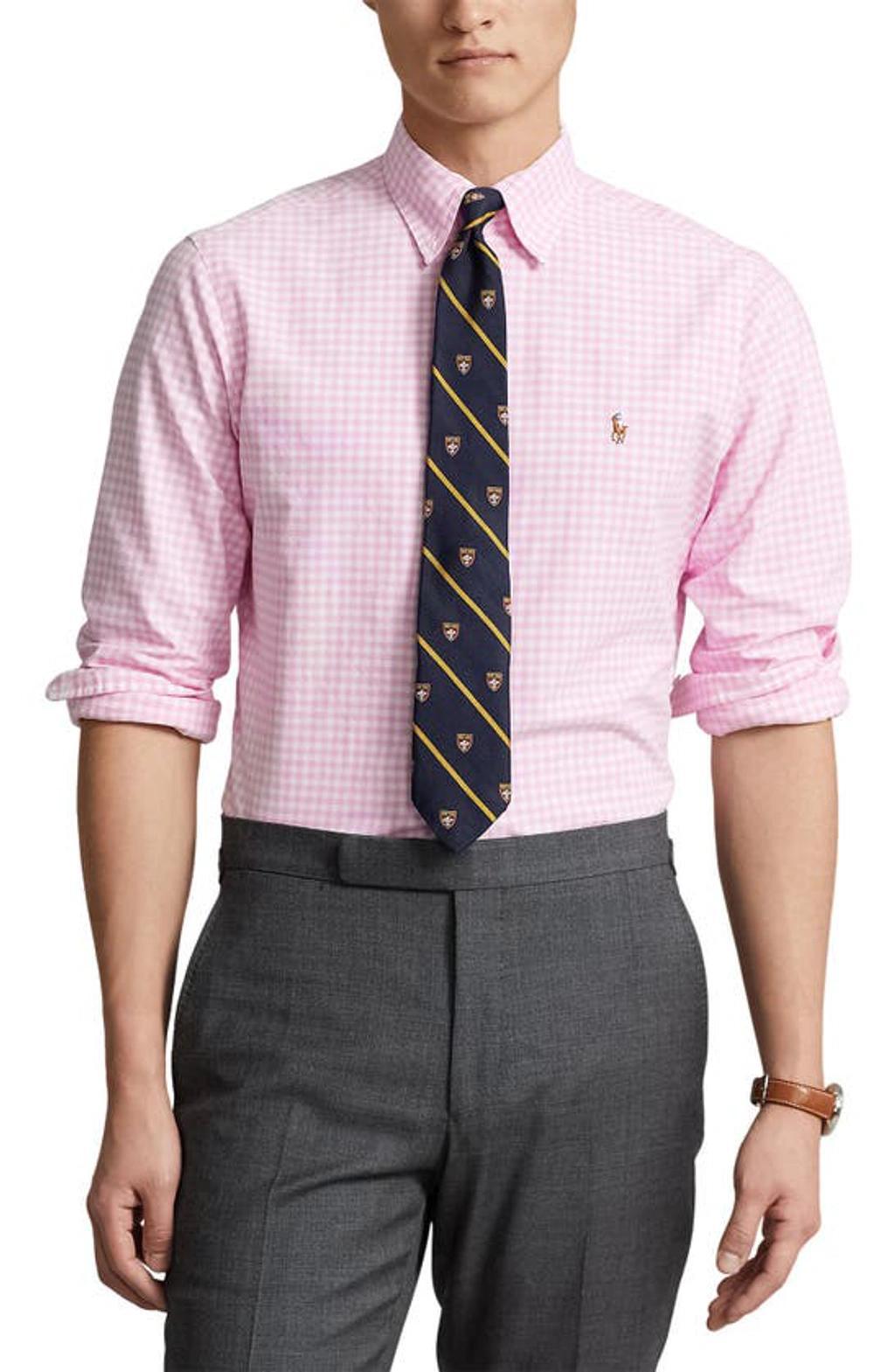 Polo Ralph Lauren Classic Fit Oxford Pine Long Sleeve Woven Shirt Product Image