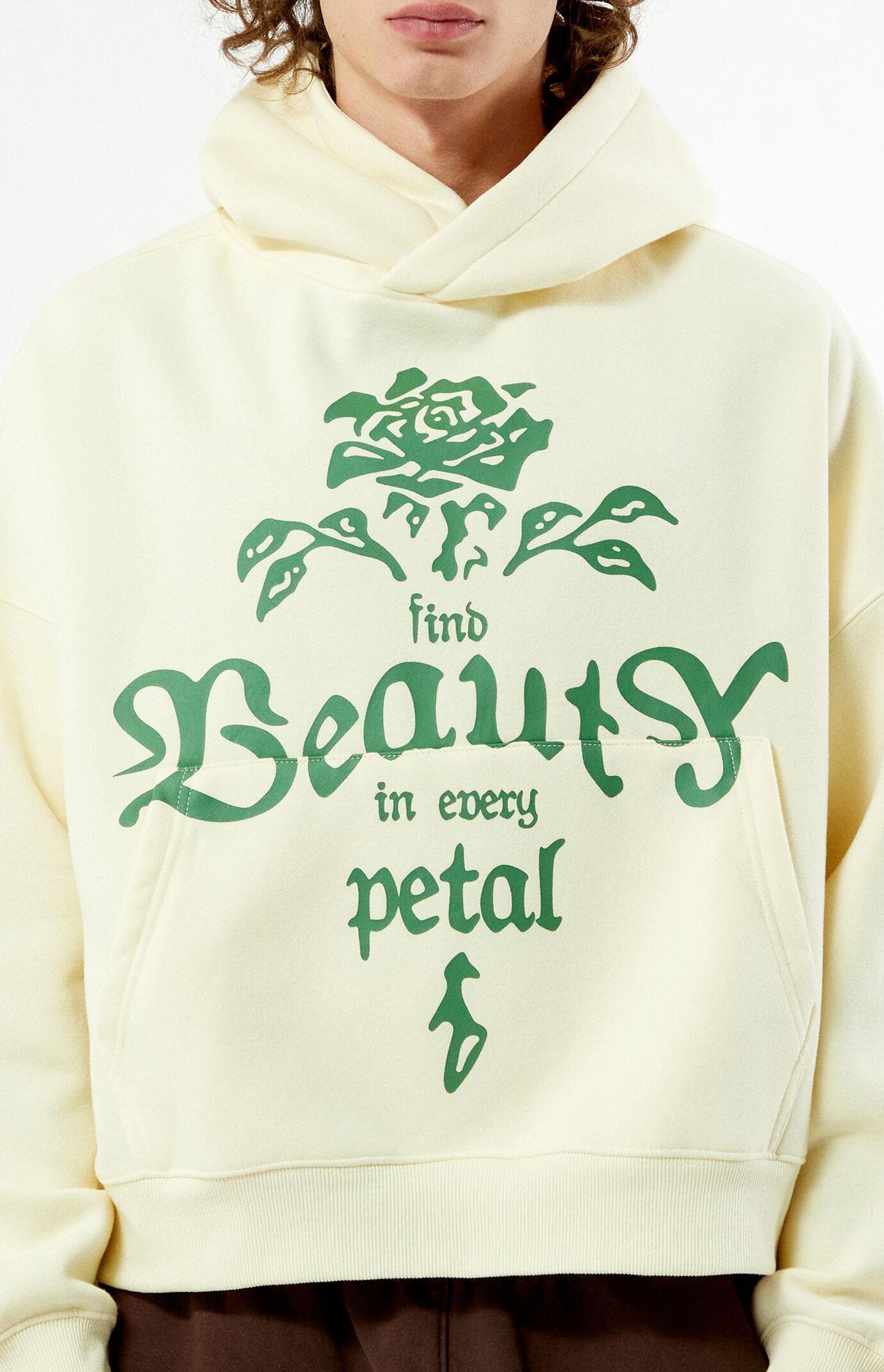 Beauty In Every Petal Cropped Hoodie Product Image