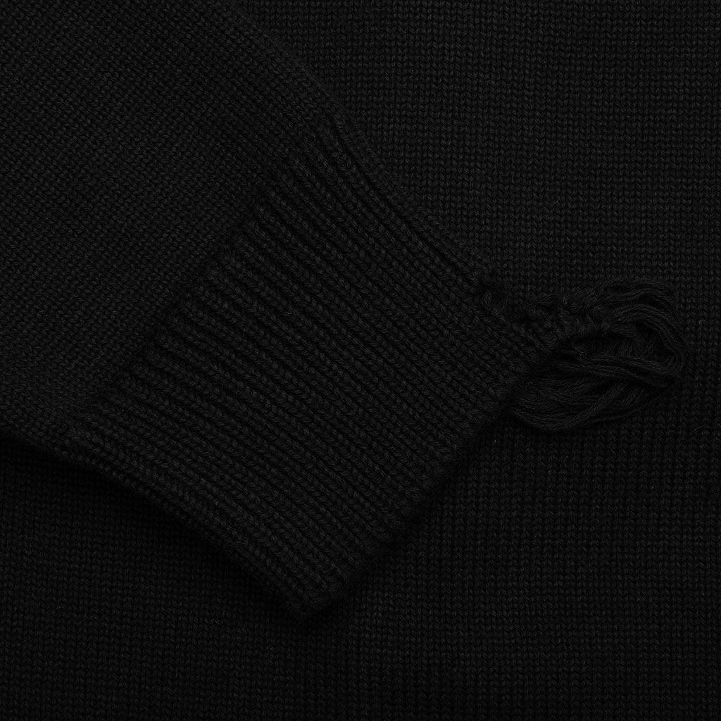Star Embroidered 4G Logo Cardigan - Black/White Male Product Image