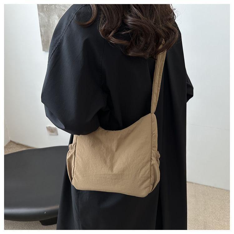 Plain Nylon Crossbody Bag Product Image