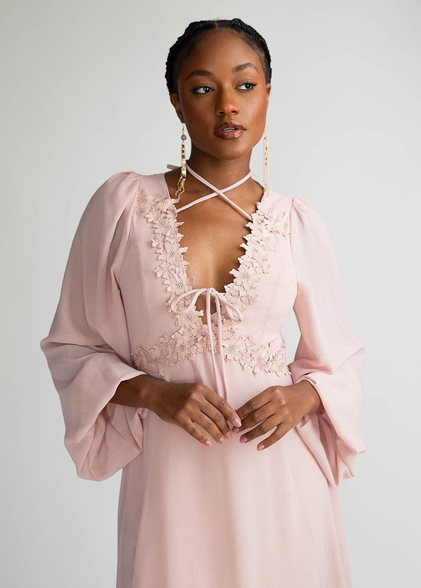 Niobe Dress in Blush Female Product Image