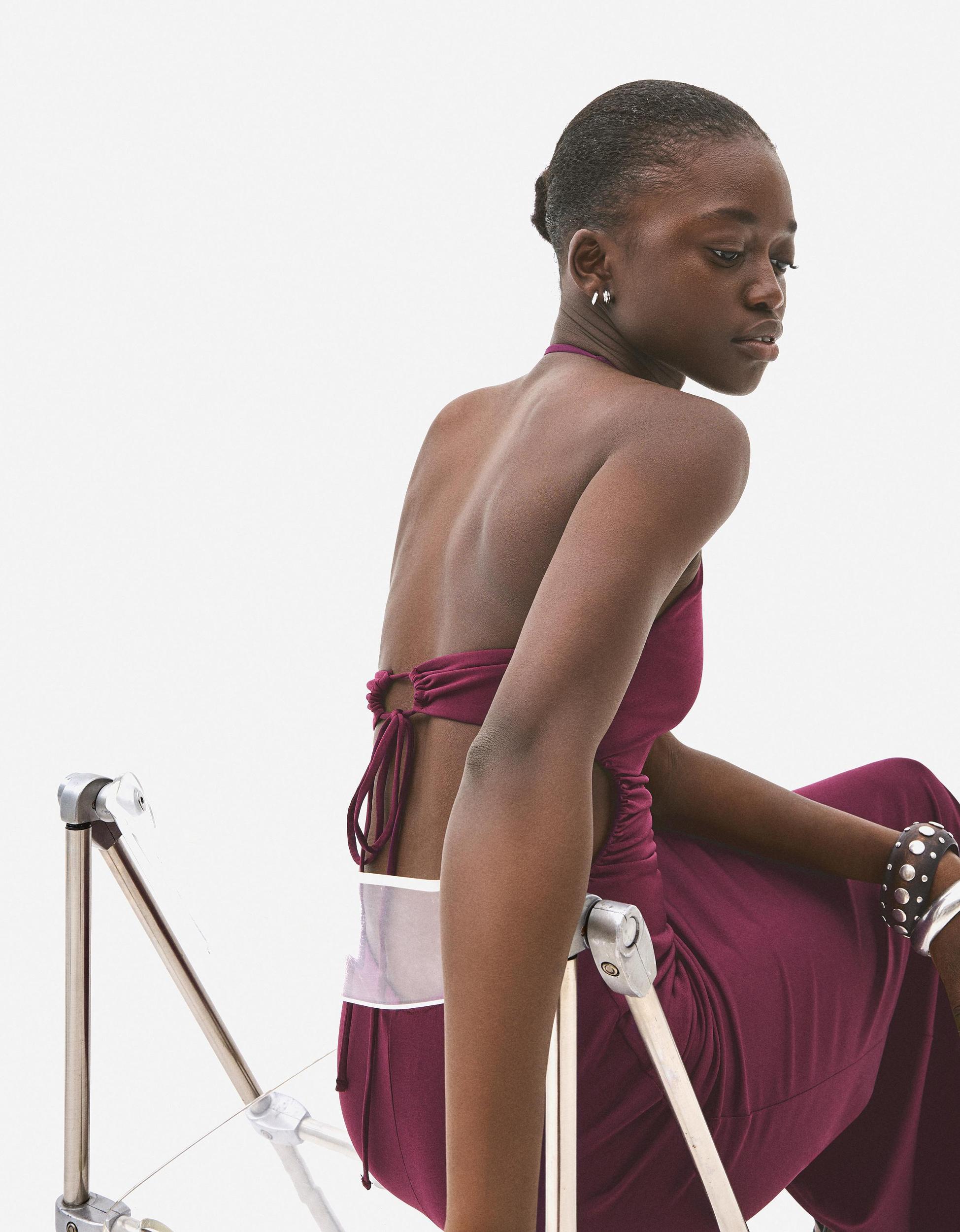 Flowing midi dress Product Image