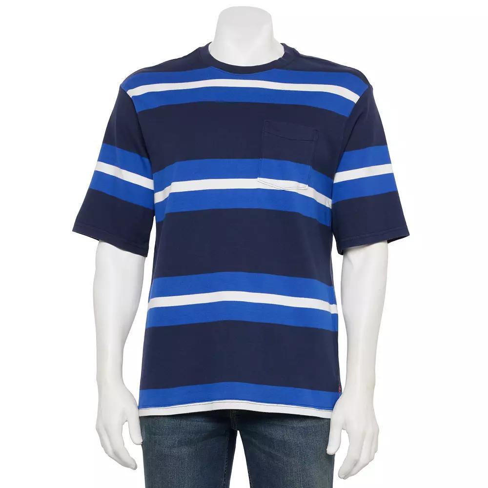 Mens Levis Half Sleeve Pocket T-Shirt Blue Blazer Product Image