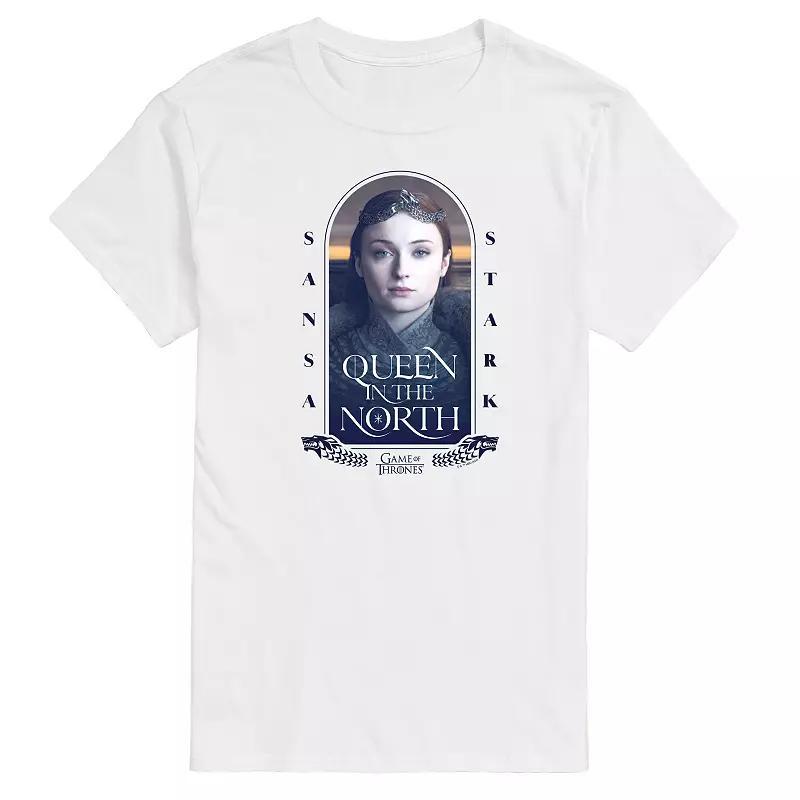 Mens Game Of Thrones Queen In The North Graphic Tee Product Image
