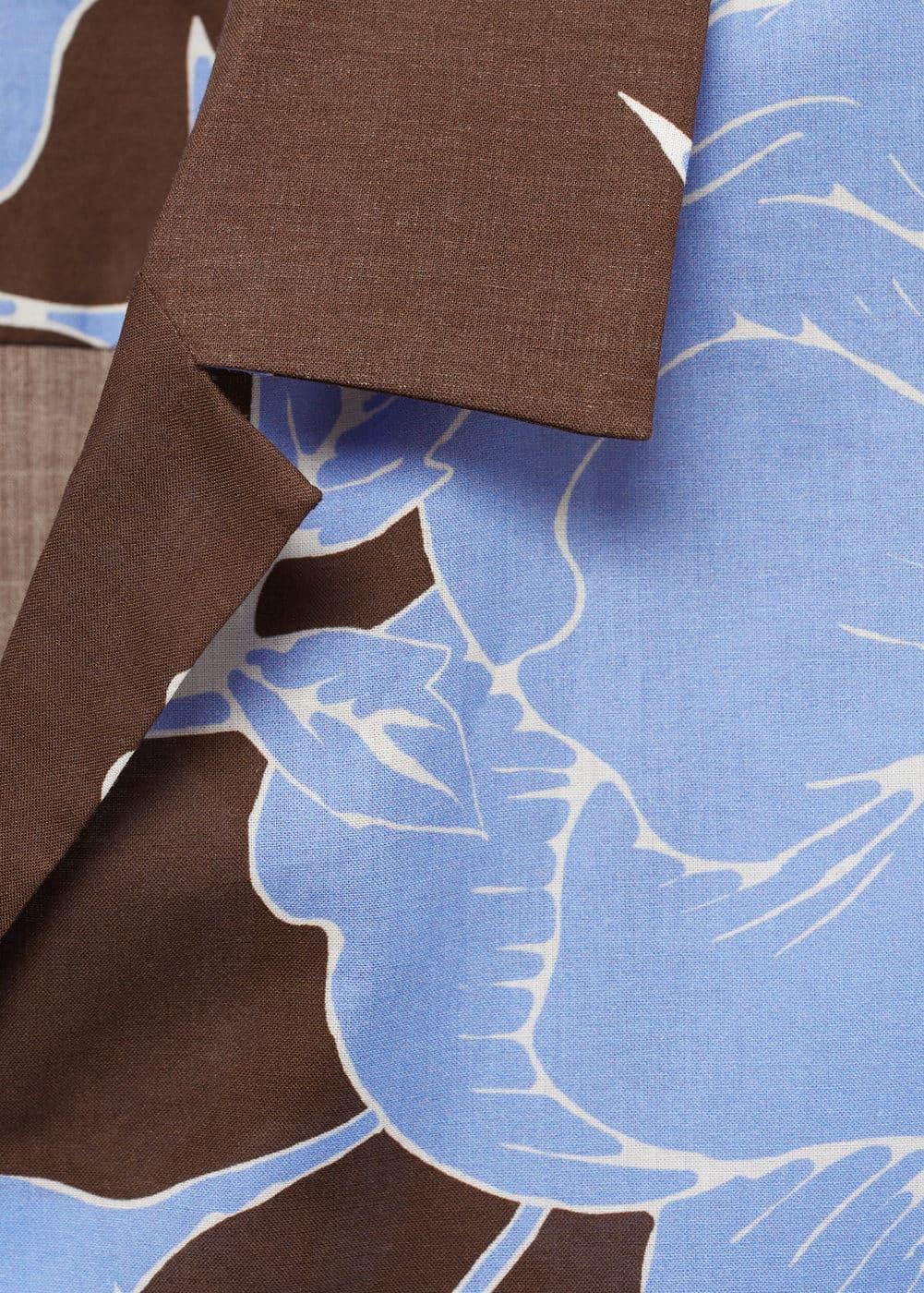 Regular-fit printed cotton shirt - Men | MANGO USA Product Image
