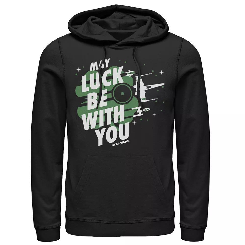 Men's NASA Space Shuttle Blast Off Text Over Lay Hoodie, Size: Medium, Black Product Image