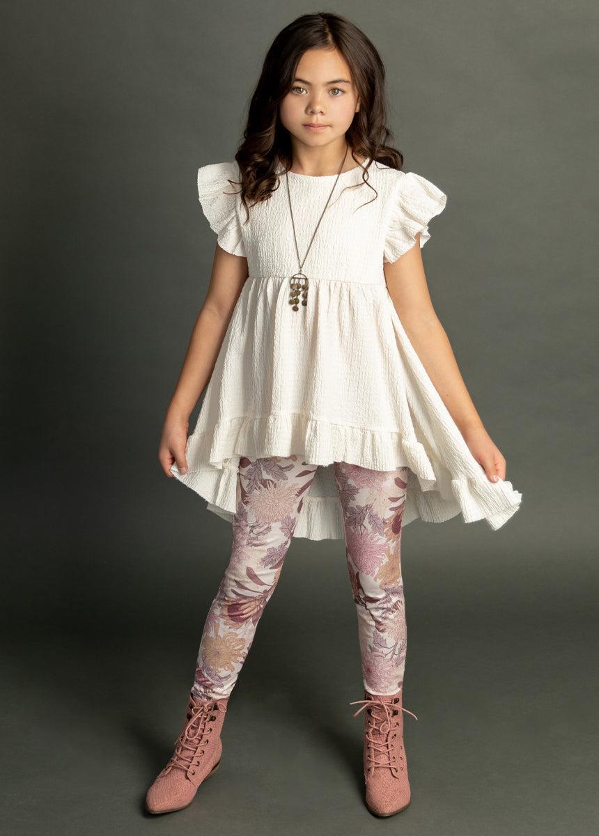 Victoria Legging in Shell Floral Girls Product Image